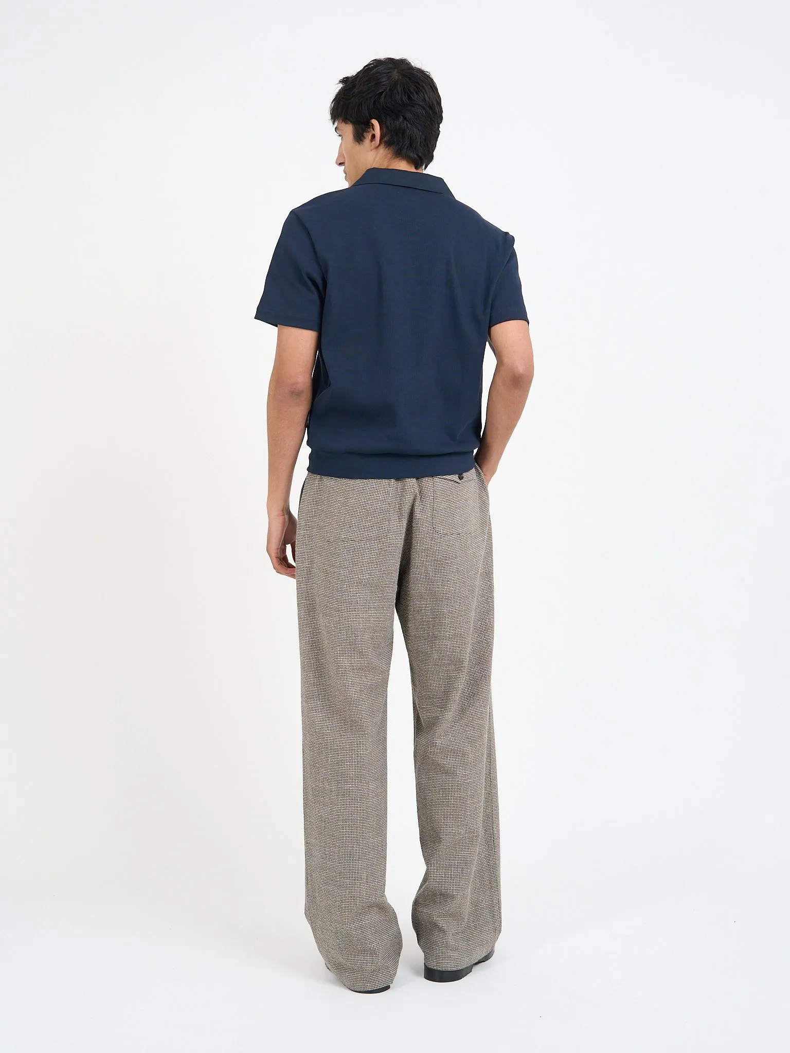 Westcott Polo Shirt Mellis Navy sold by Oliver Spencer product image thumbnail 3