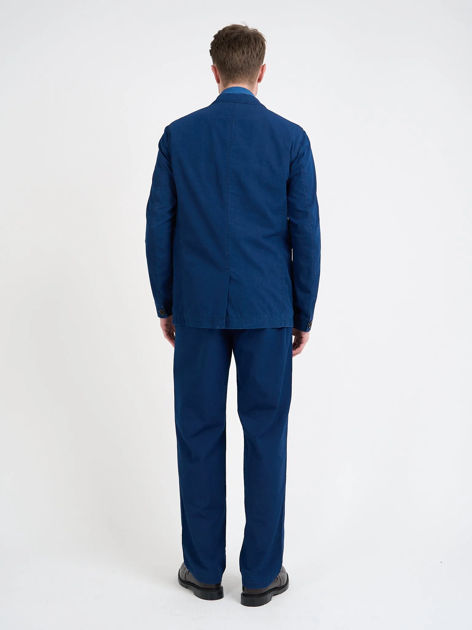 Wylie Indigo Rinse Westbury Suit sold by Oliver Spencer product image thumbnail 2
