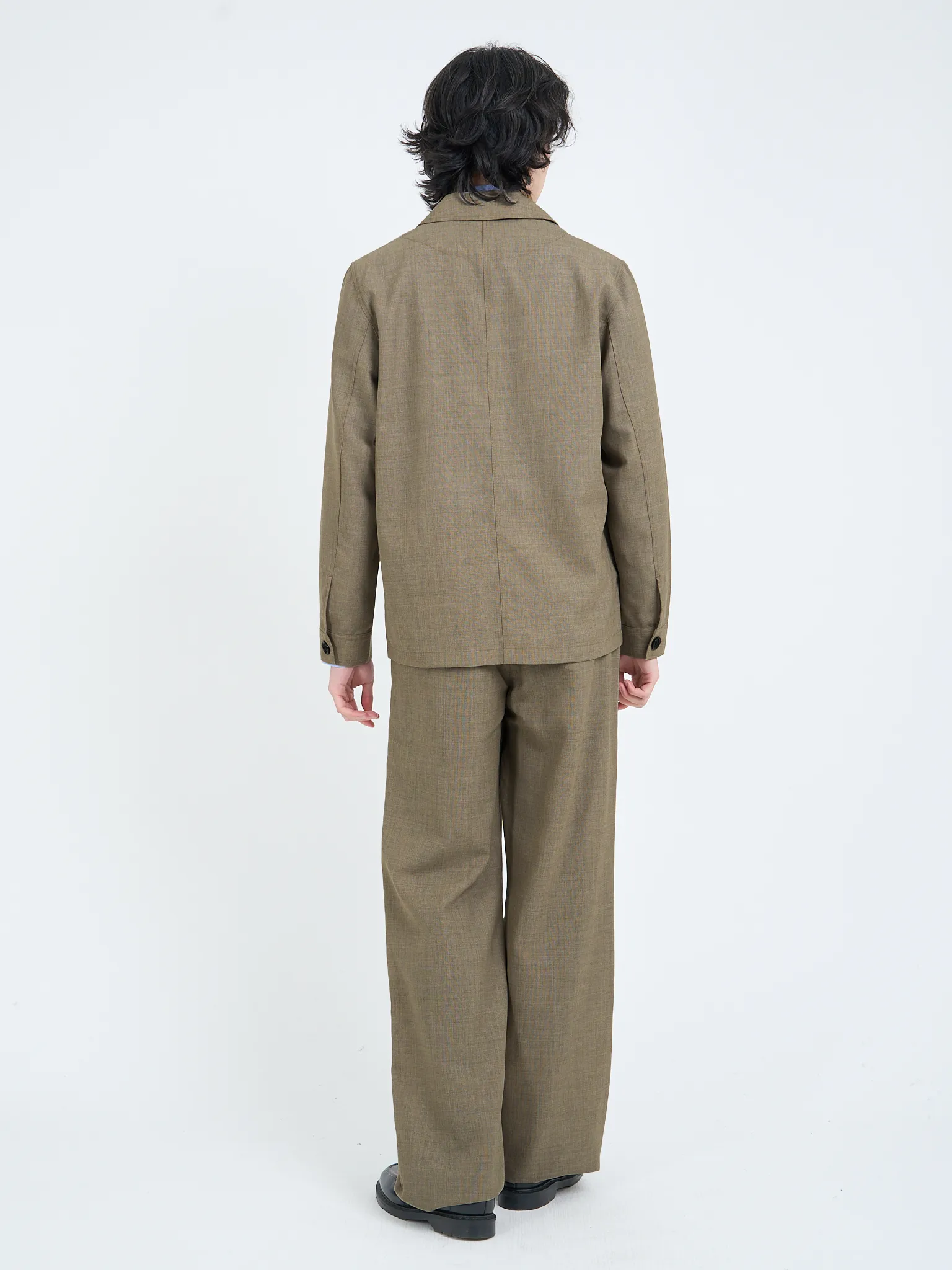 Ludbrook Beige Edale Suit sold by Oliver Spencer product image thumbnail 2