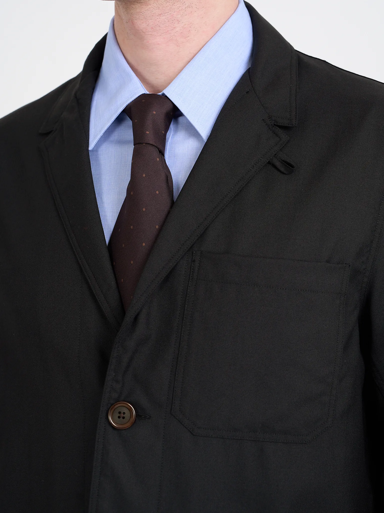 Miro Black Edale Suit sold by Oliver Spencer product image thumbnail 5