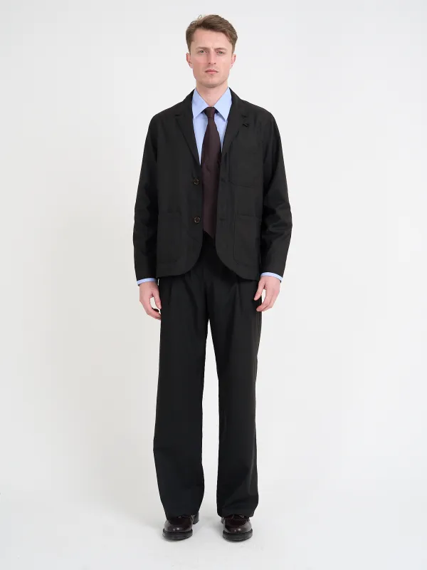 Miro Black Edale Suit made by Oliver Spencer