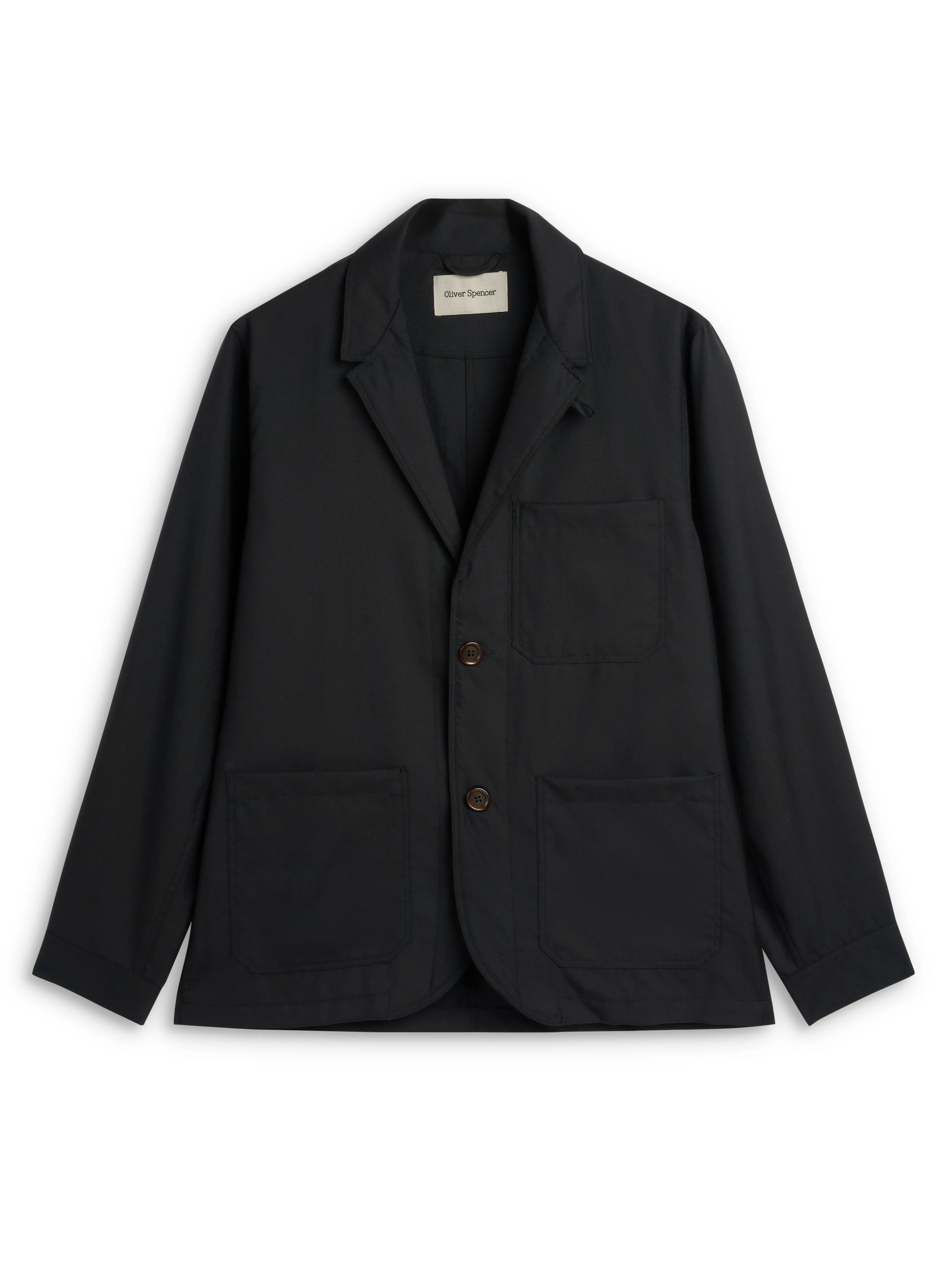 Miro Black Edale Suit sold by Oliver Spencer product image thumbnail 3