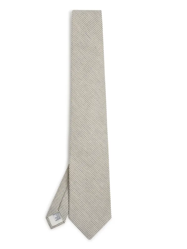 Tie Broadstone Navy made by Oliver Spencer