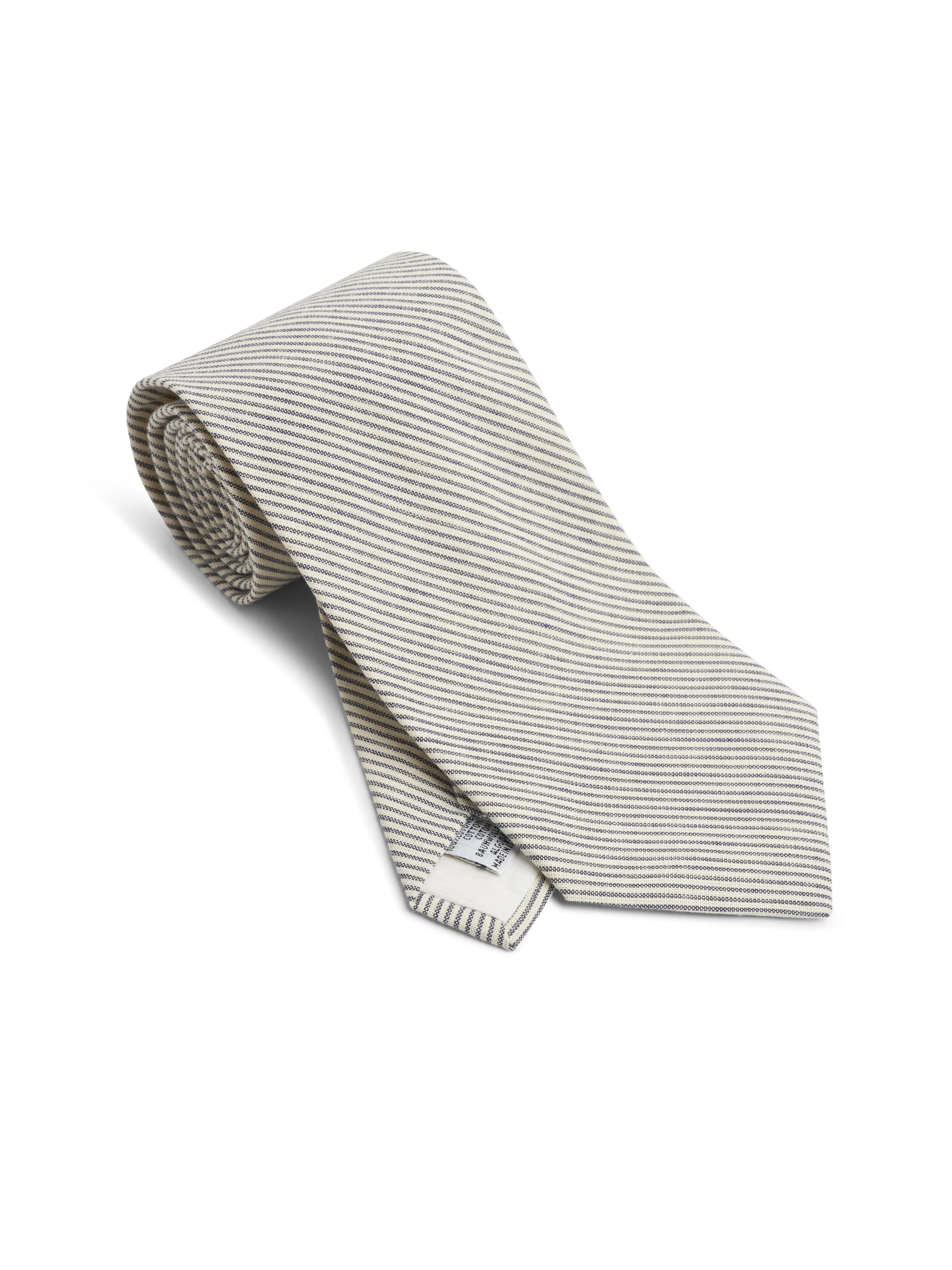 Tie Fyne Blue sold by Oliver Spencer product image thumbnail 3