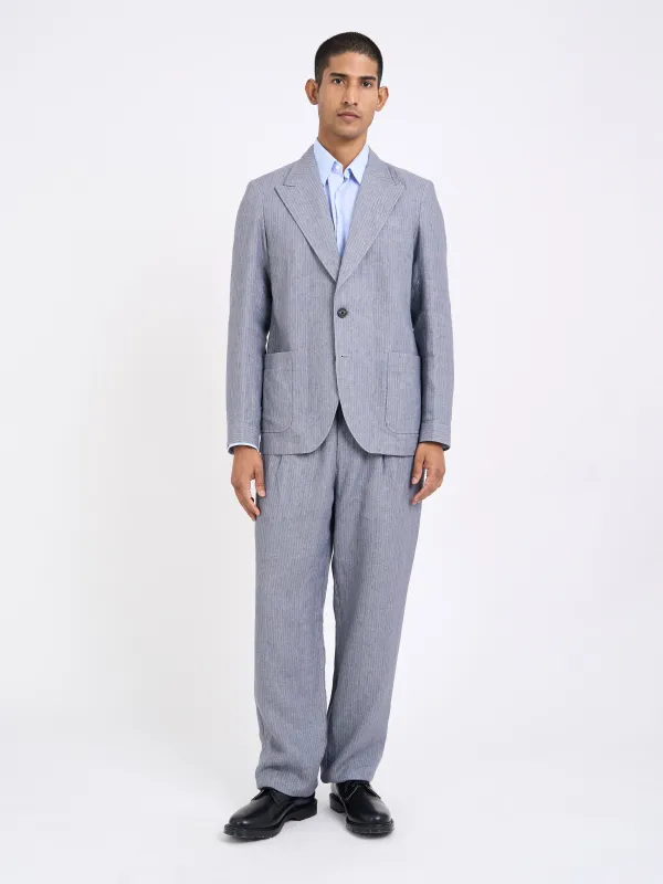 Wilkins Grey Finsbury Suit made by Oliver Spencer