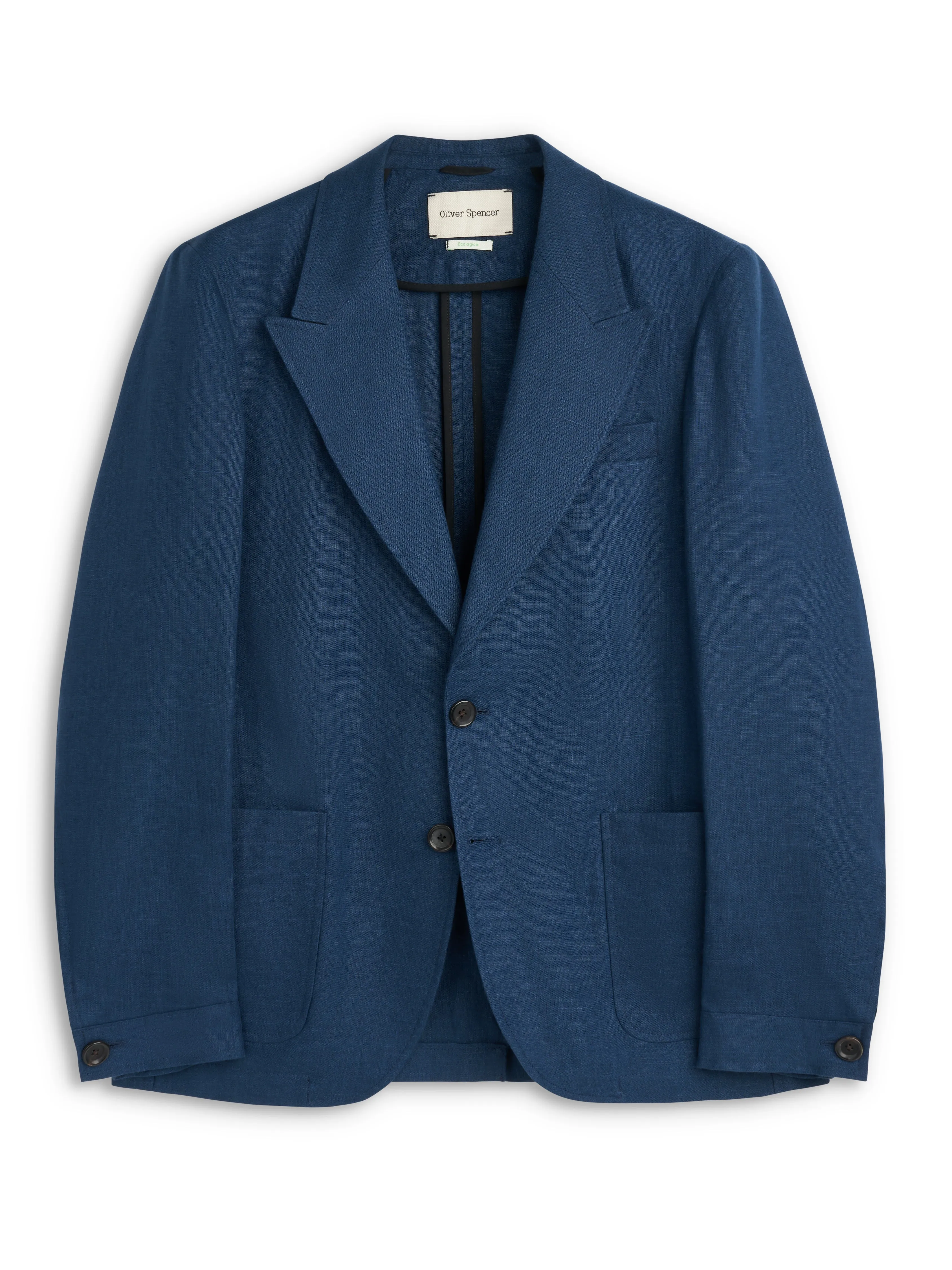 Coney Navy Finsbury Suit sold by Oliver Spencer product image thumbnail 3