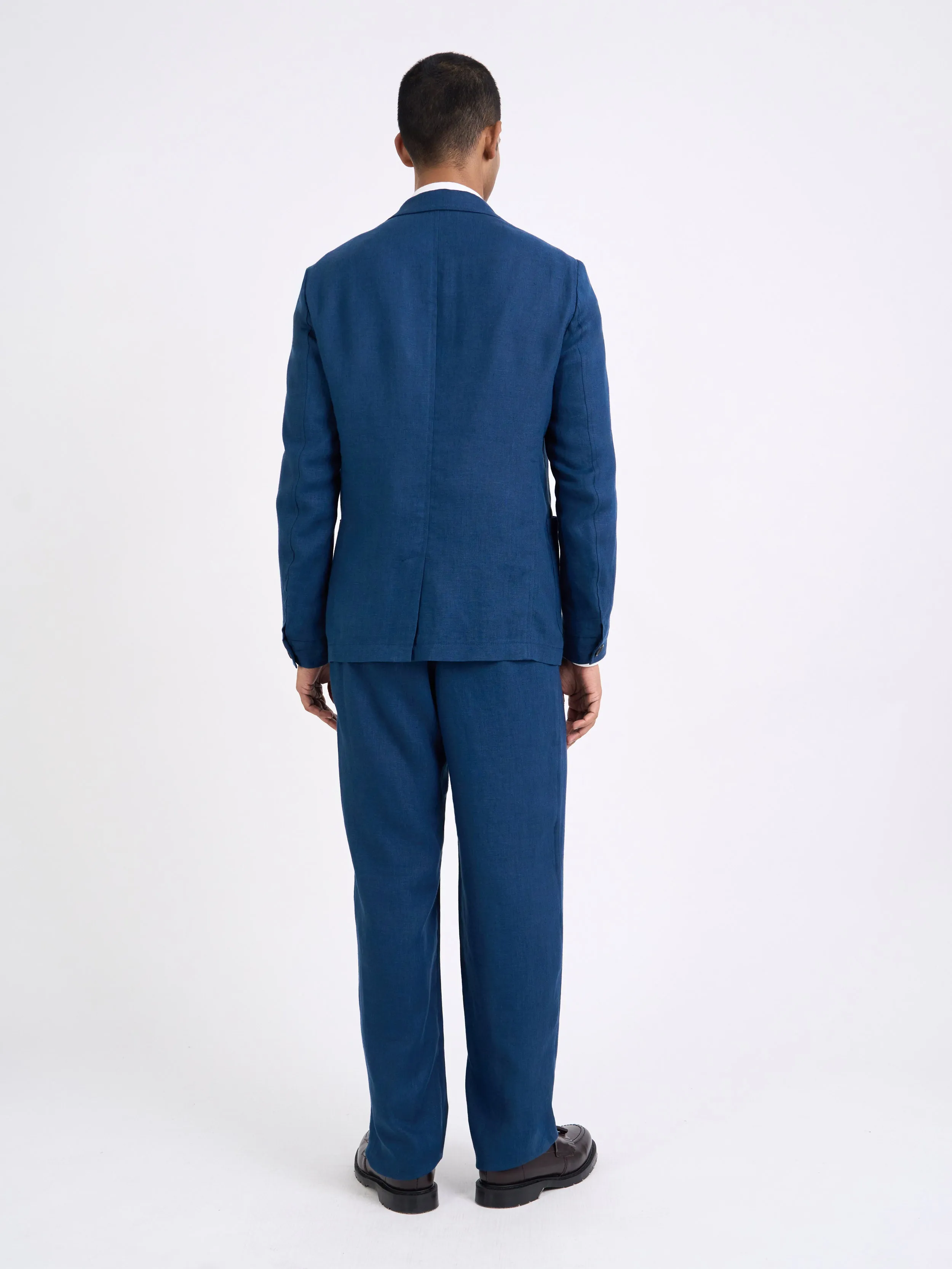 Coney Navy Finsbury Suit sold by Oliver Spencer product image thumbnail 2