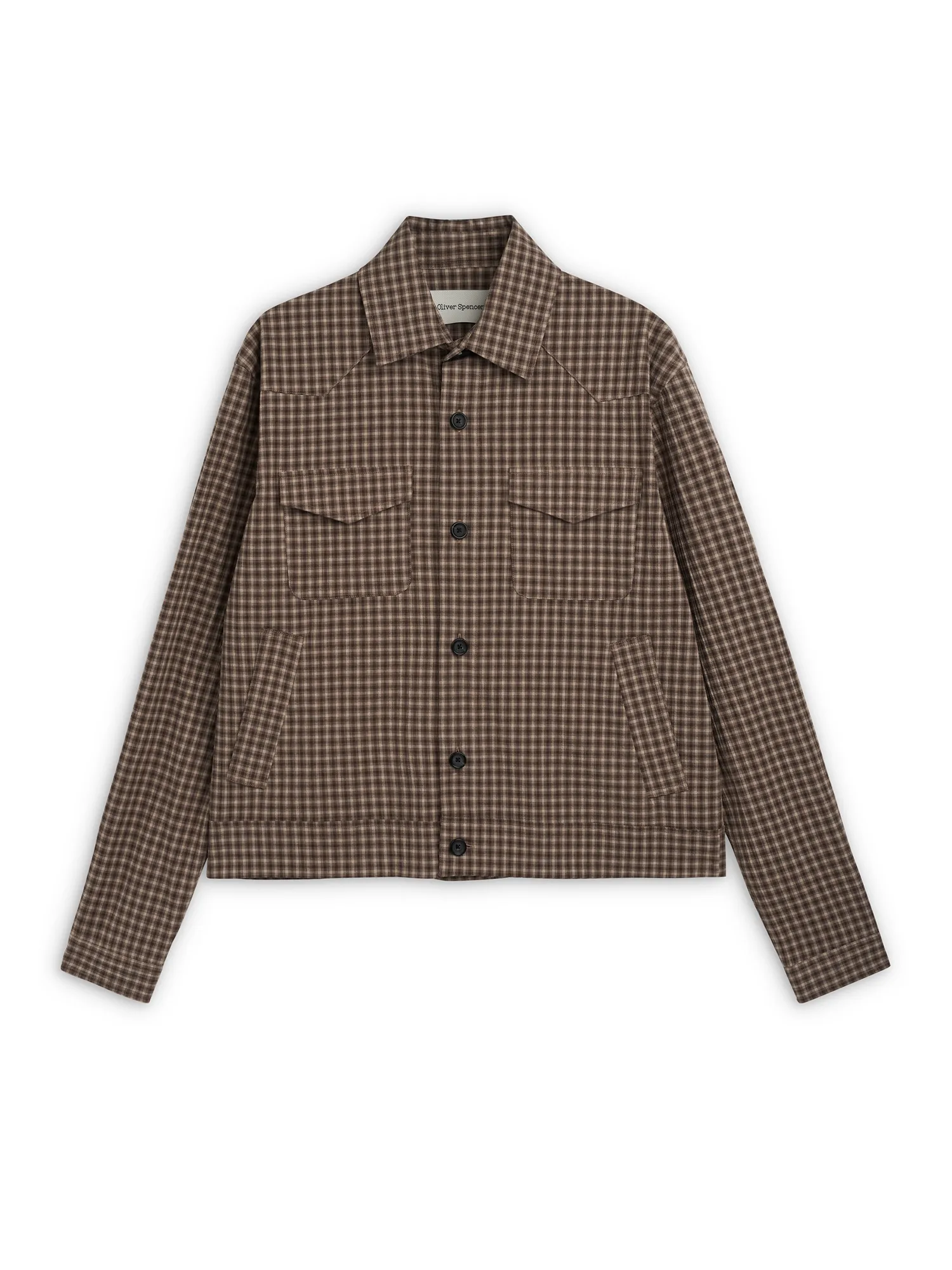 Witley Jacket Leaman Brown sold by Oliver Spencer