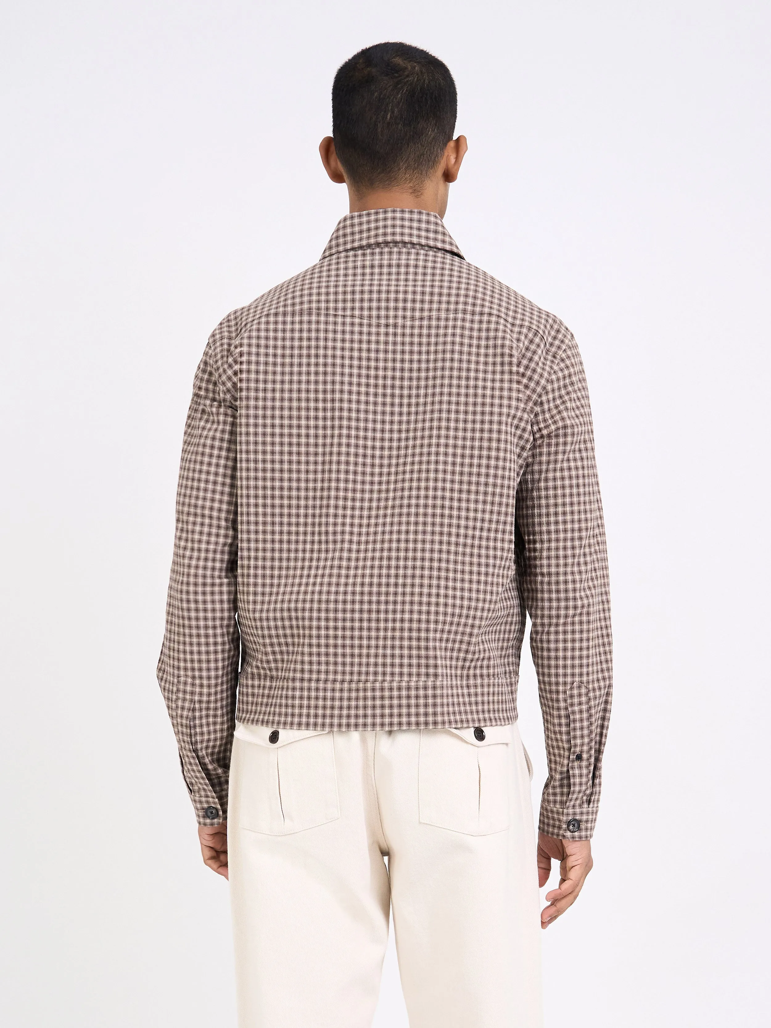 Witley Jacket Leaman Brown sold by Oliver Spencer product image thumbnail 3