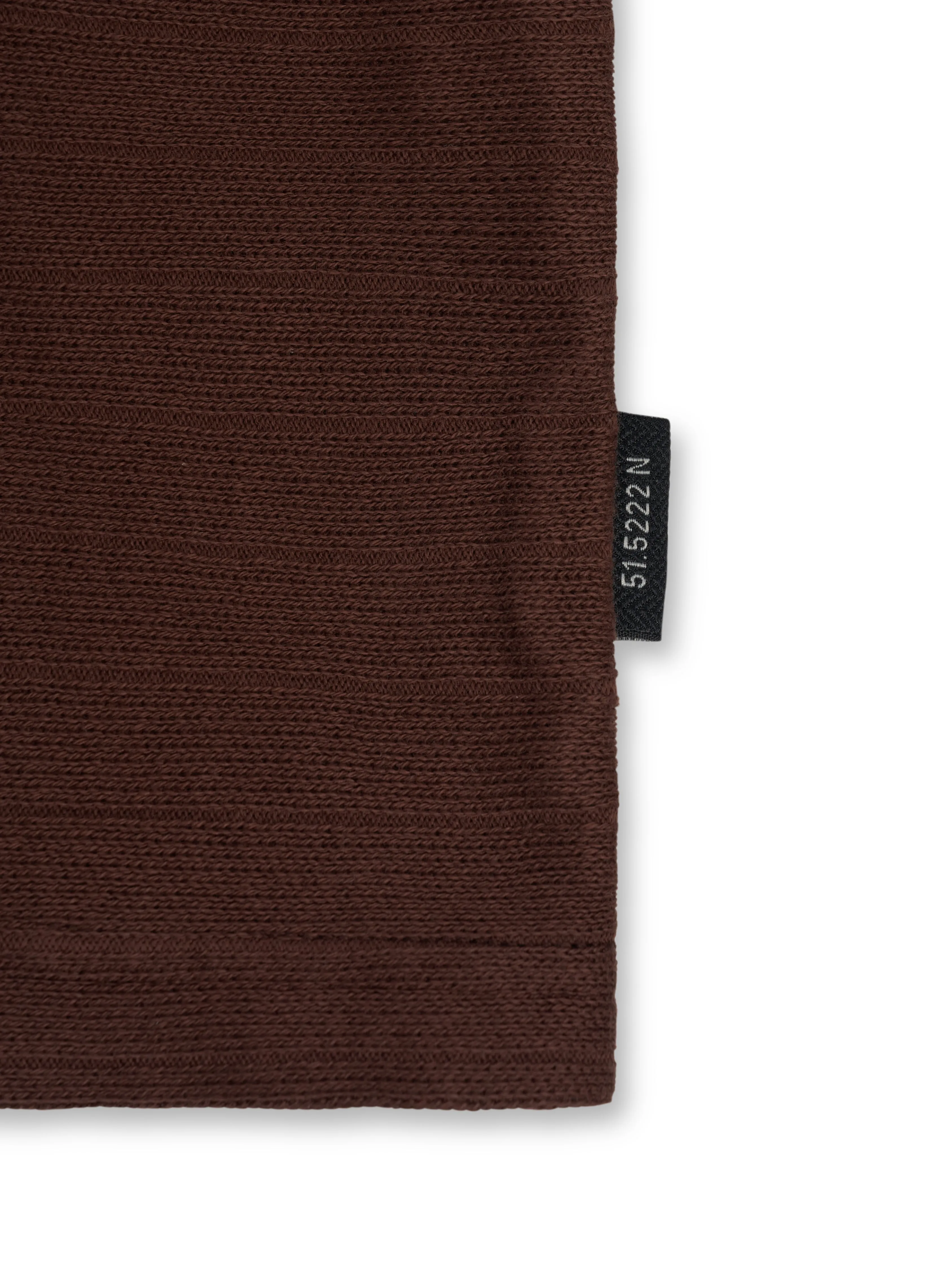 Lynton Crew Neck T-Shirt Coburn Brown sold by Oliver Spencer product image thumbnail 3