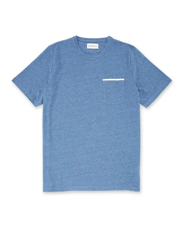 Oli's T-Shirt Warren Sky Blue made by Oliver Spencer