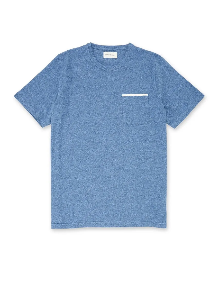 Oli's T-Shirt Warren Sky Blue sold by Oliver Spencer