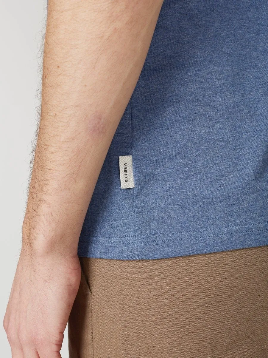 Oli's T-Shirt Warren Sky Blue sold by Oliver Spencer product image thumbnail 5