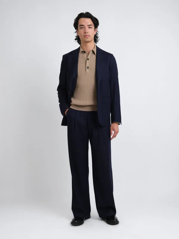 Lowe Navy Westbury Suit made by Oliver Spencer