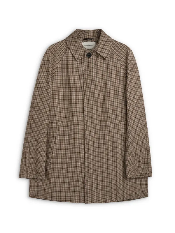 Crosby Coat Fink Beige made by Oliver Spencer