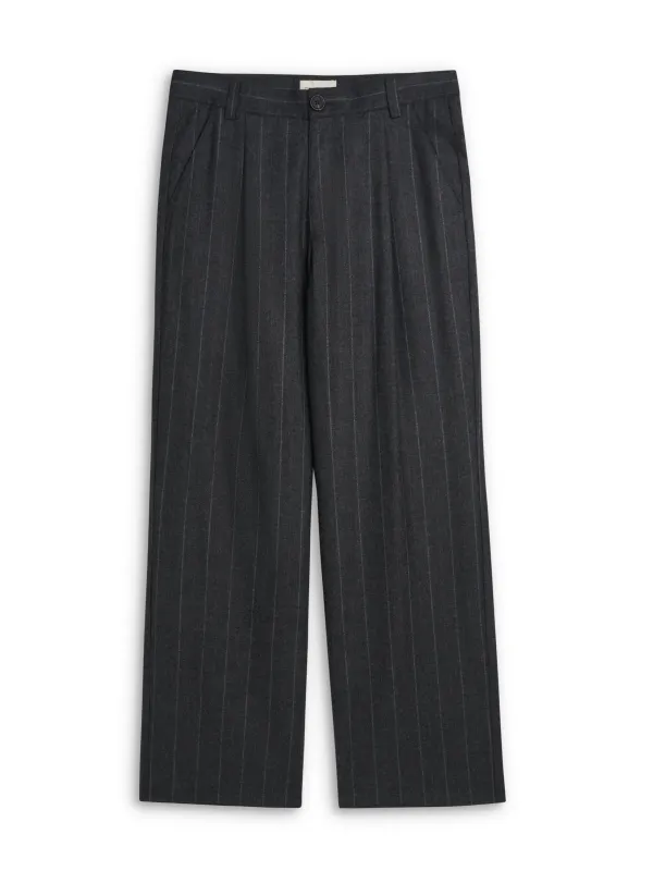 Orsman Trousers Purdon Charcoal made by Oliver Spencer