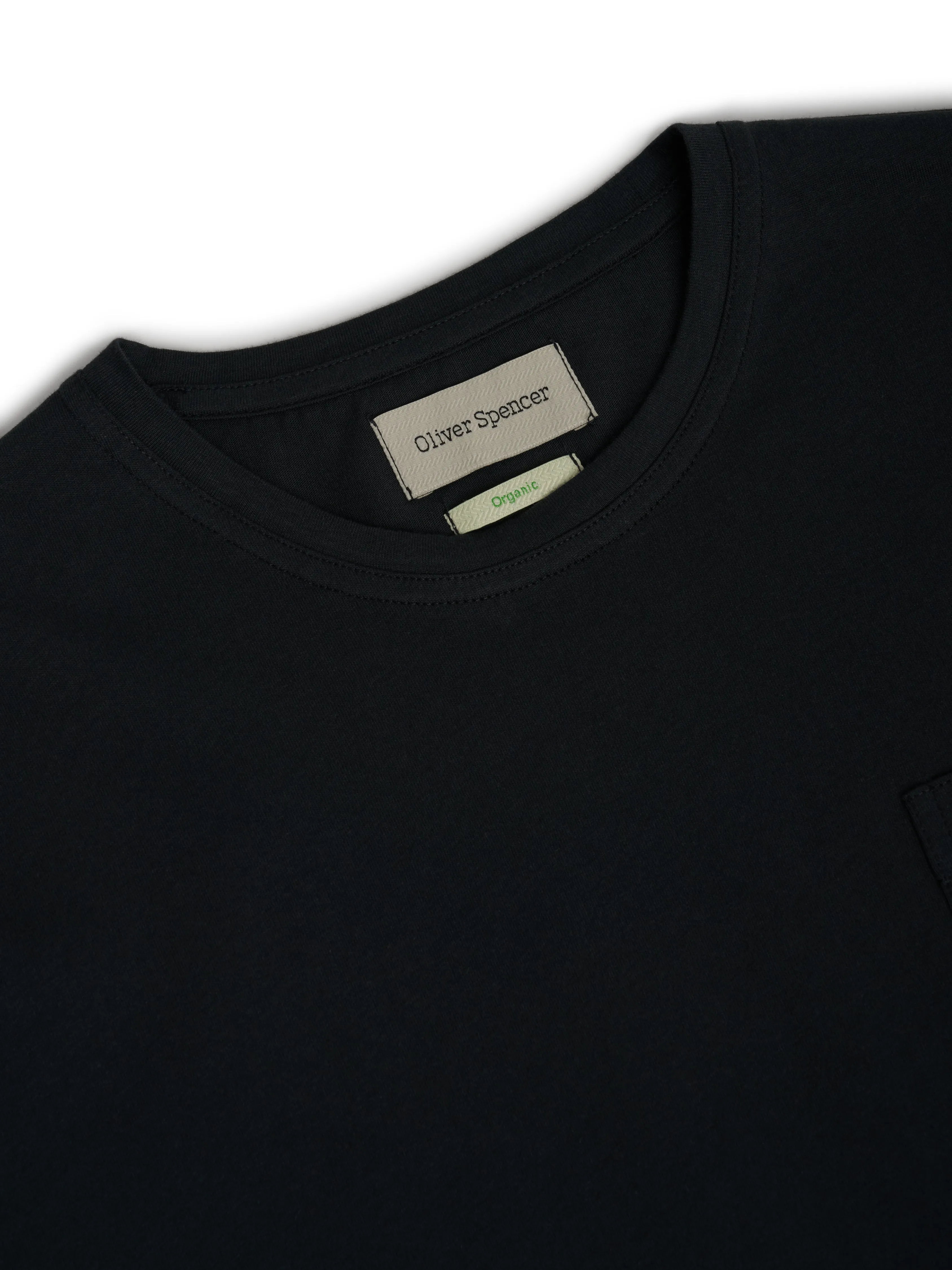 Oli's T-Shirt Waterson Black sold by Oliver Spencer product image thumbnail 2