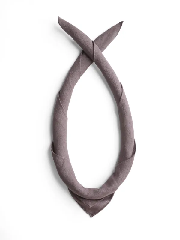 Neckerchief Coney Mauve sold by Oliver Spencer