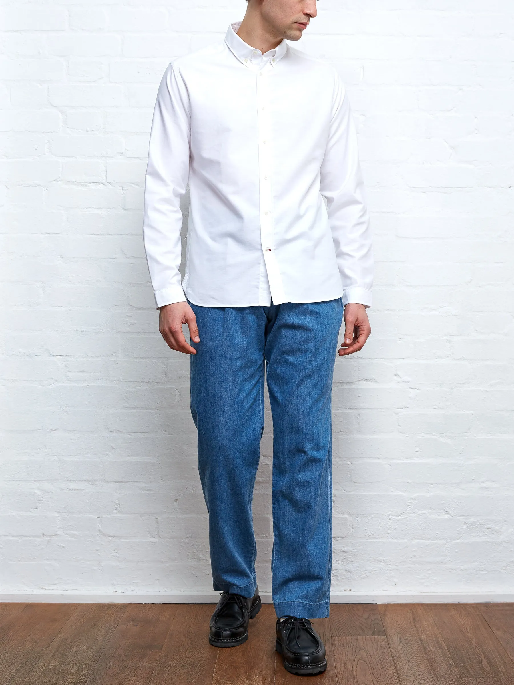 Brook Shirt Brecon White sold by Oliver Spencer product image thumbnail 2