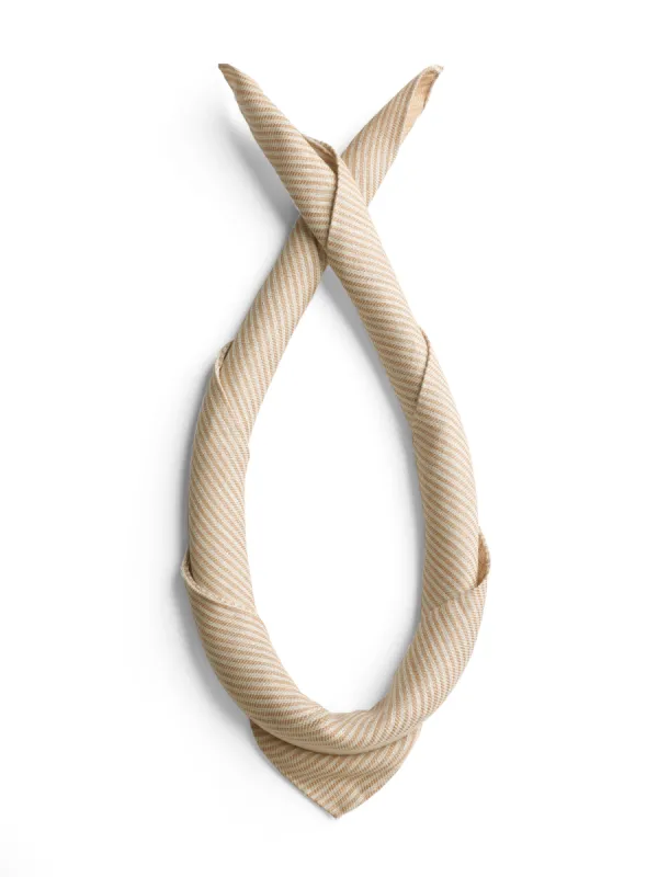 Neckerchief Clement Beige sold by Oliver Spencer