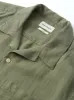 Havana Short Sleeve Shirt Coney Green sold by Oliver Spencer