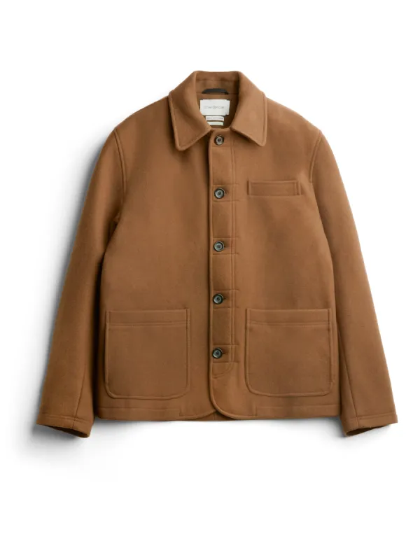 Lambeth Jacket Mosedale Tawny Brown sold by Oliver Spencer
