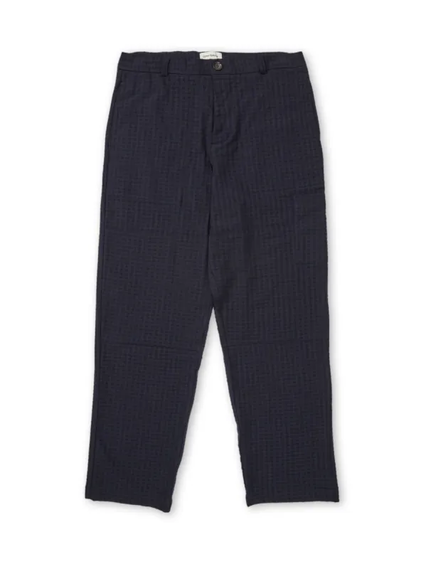 Judo Trousers Sampson Navy made by Oliver Spencer