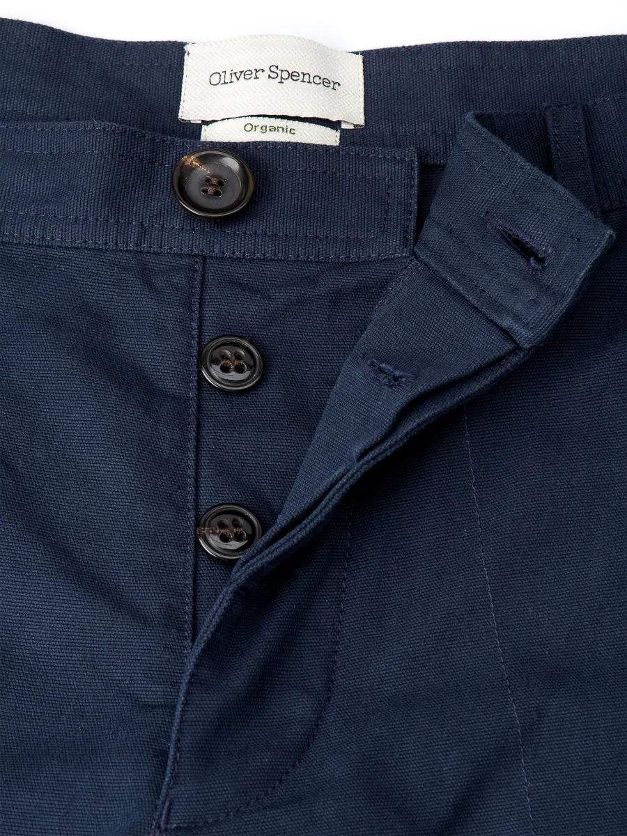 Judo Trousers Ellbridge Navy sold by Oliver Spencer product image thumbnail 4