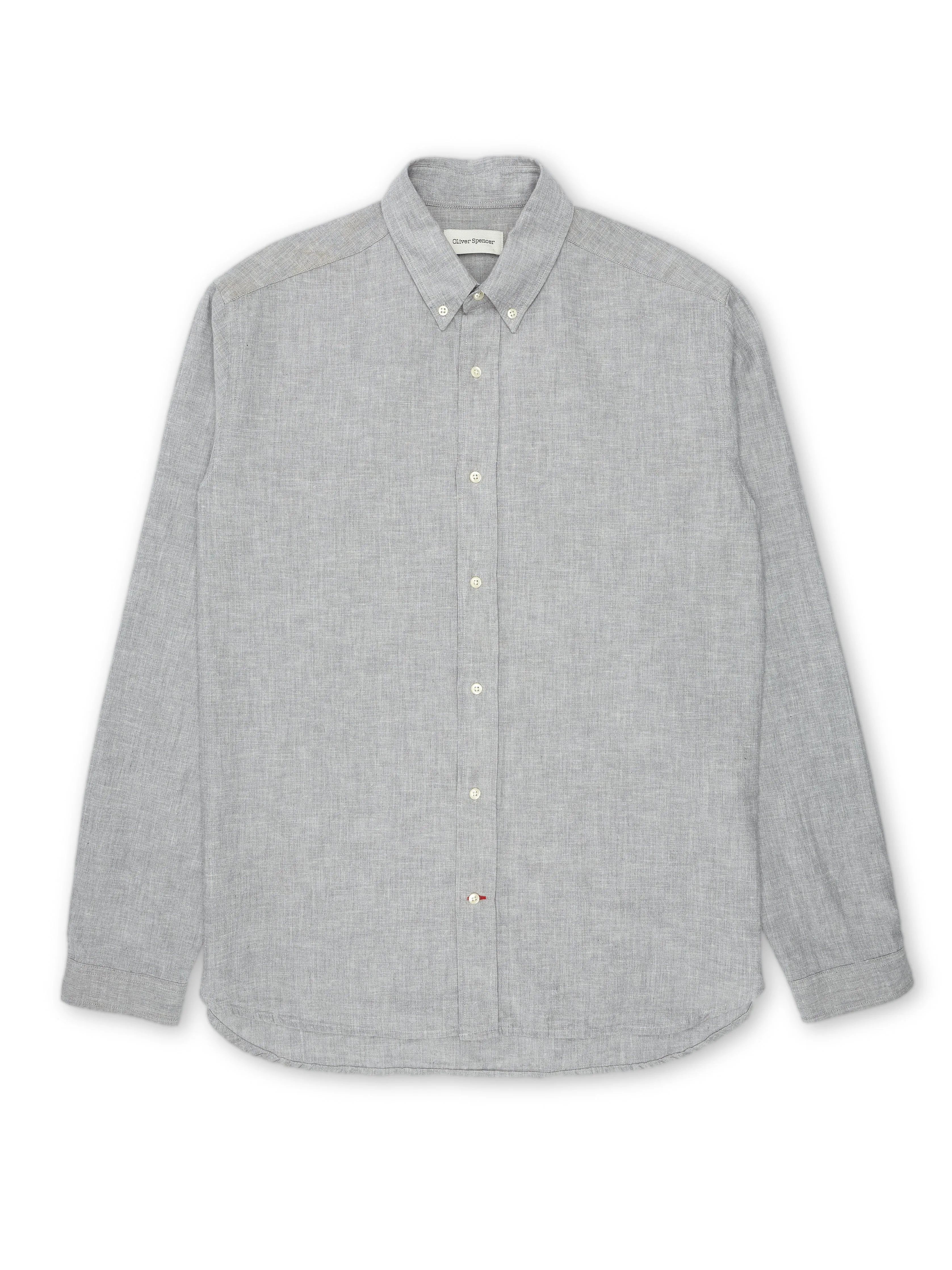 Brook Shirt Campbell Grey sold by Oliver Spencer