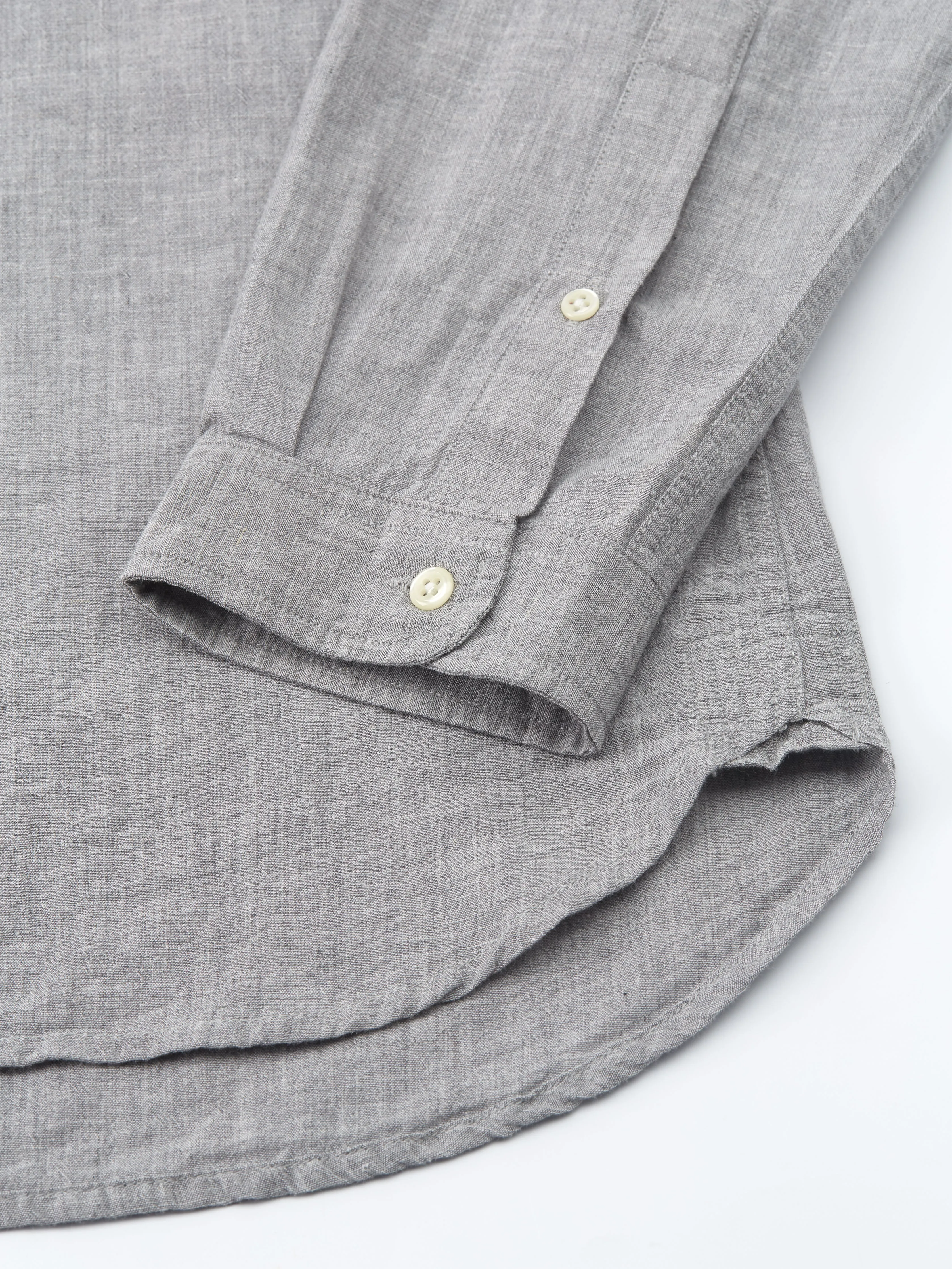 Brook Shirt Campbell Grey sold by Oliver Spencer product image thumbnail 4