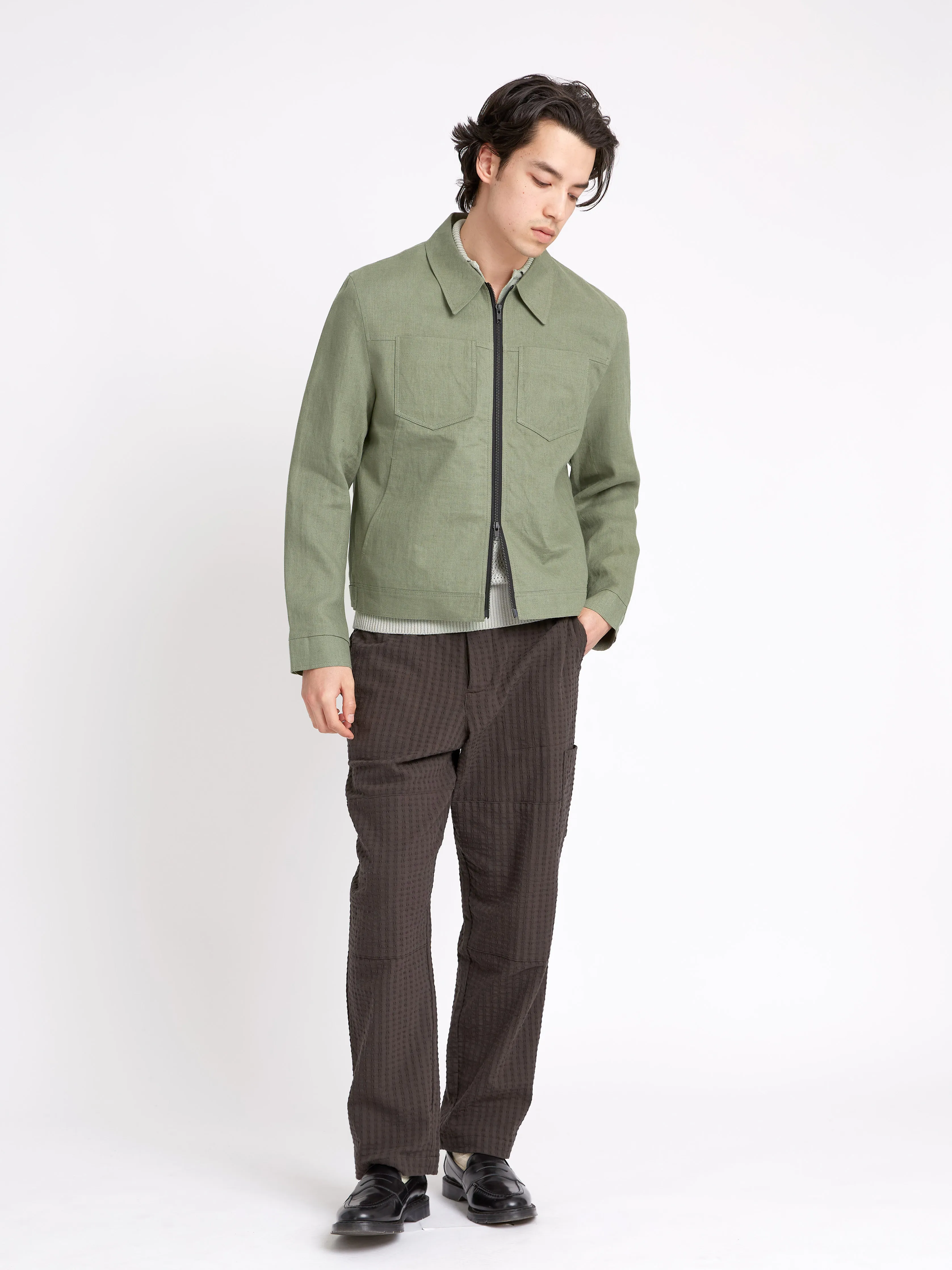 Norton Jacket Coney Green sold by Oliver Spencer product image thumbnail 2