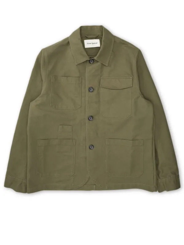 Hythe Jacket Braithwaite Green sold by Oliver Spencer