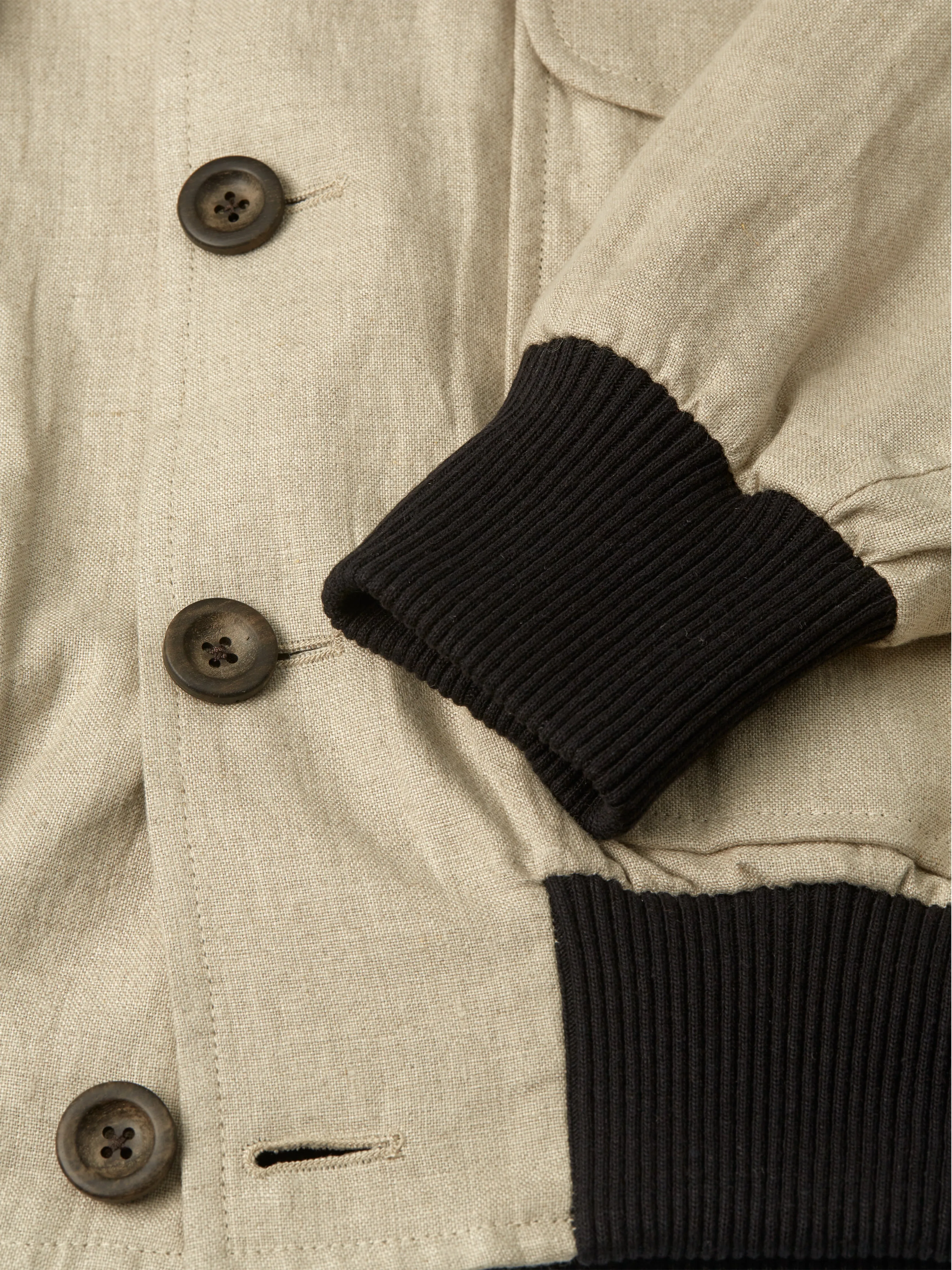 Linfield Bomber Jacket Coney Sand sold by Oliver Spencer product image thumbnail 4