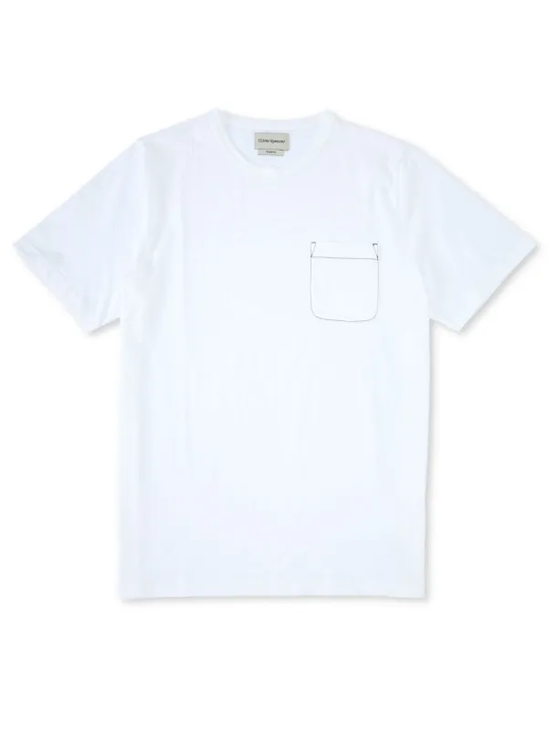 Oli's T-Shirt Conway White sold by Oliver Spencer