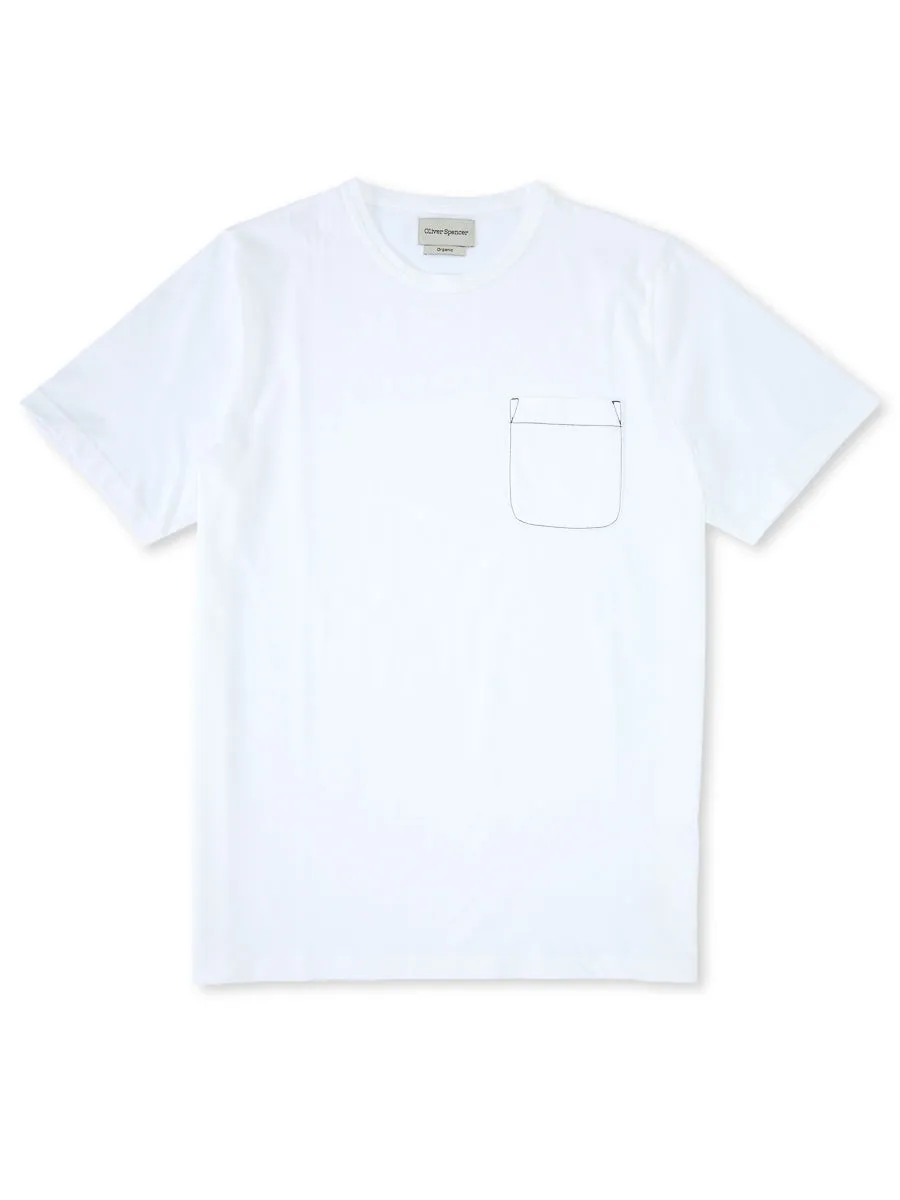 Oli's T-Shirt Conway White sold by Oliver Spencer