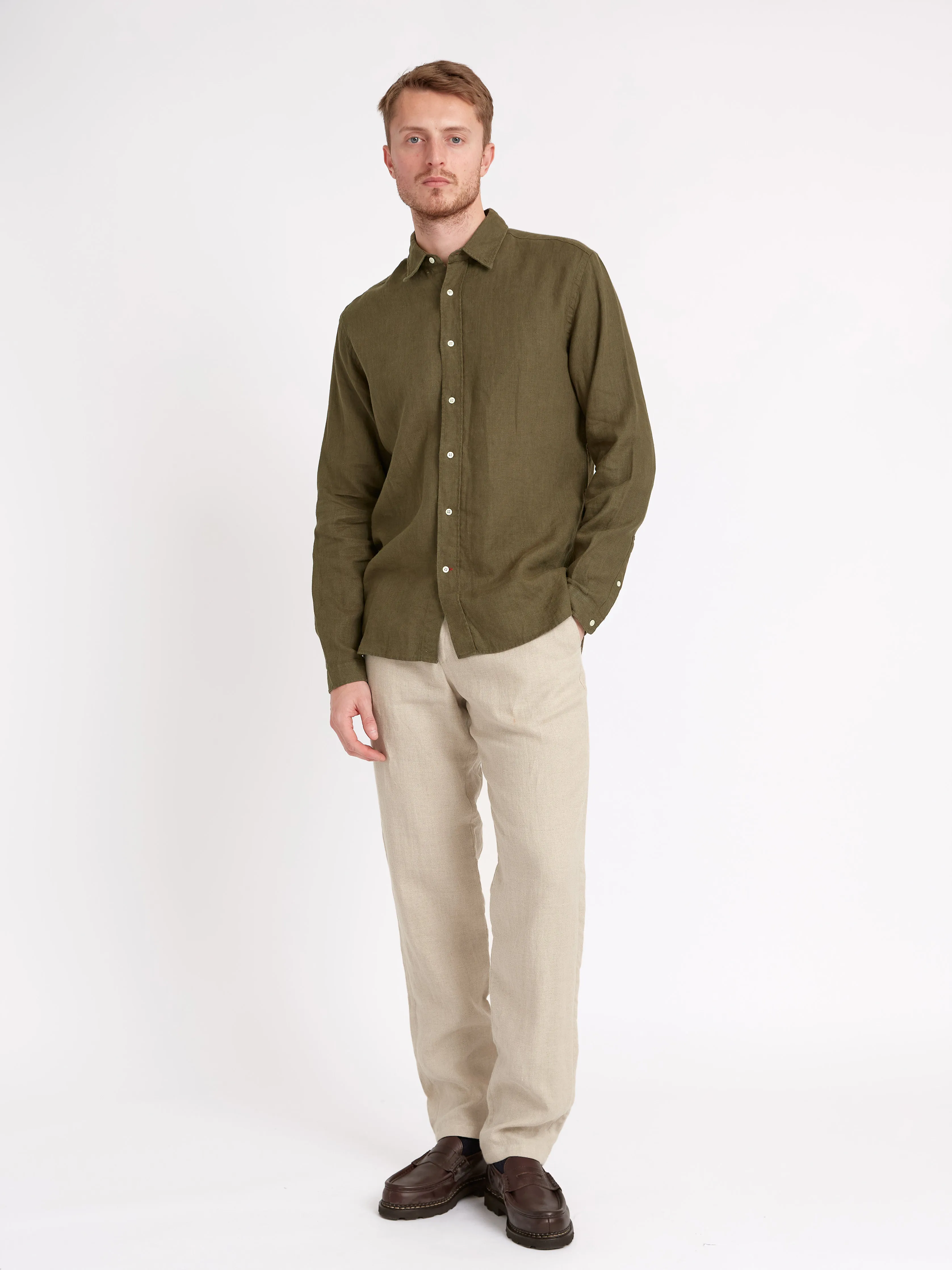 New York Special Shirt Padworth Green sold by Oliver Spencer product image thumbnail 2