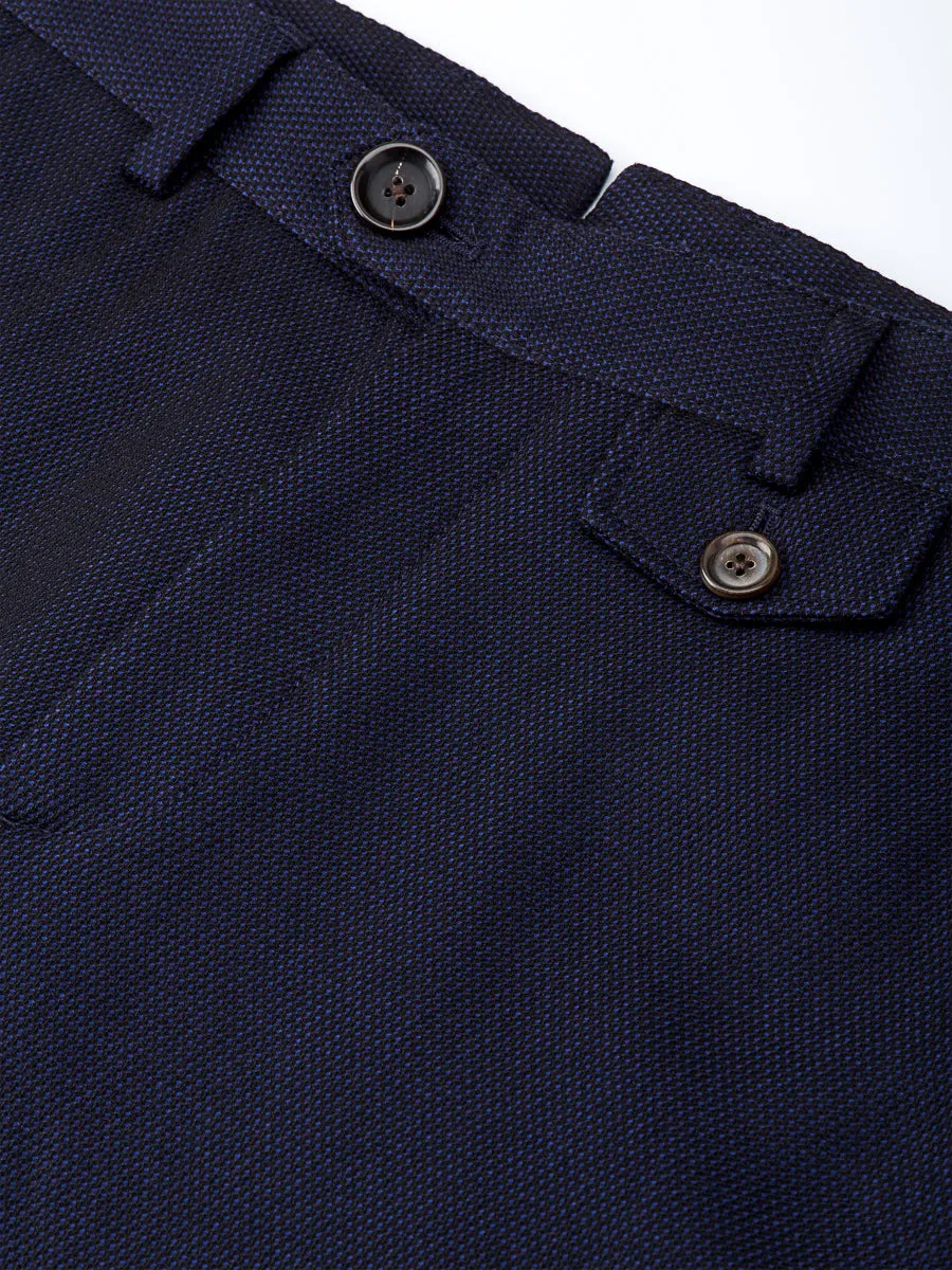 Fishtail Trousers Morva Navy sold by Oliver Spencer product image thumbnail 3