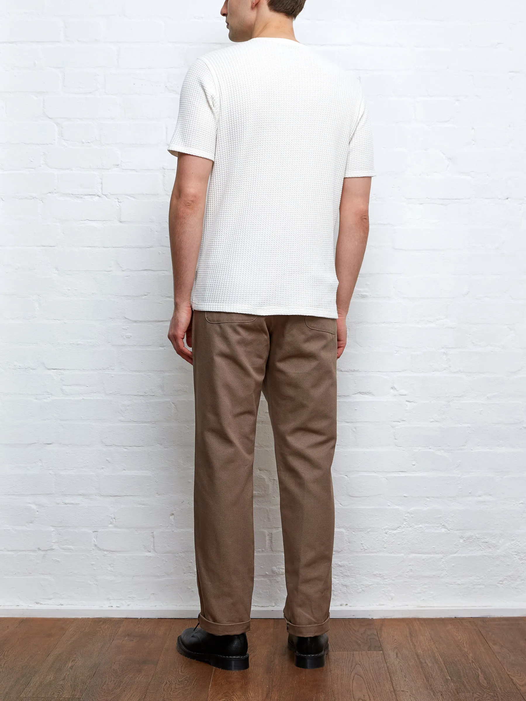 Drawstring Trousers Ellbridge Taupe sold by Oliver Spencer product image thumbnail 3