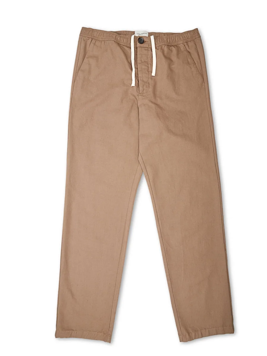 Drawstring Trousers Ellbridge Taupe sold by Oliver Spencer