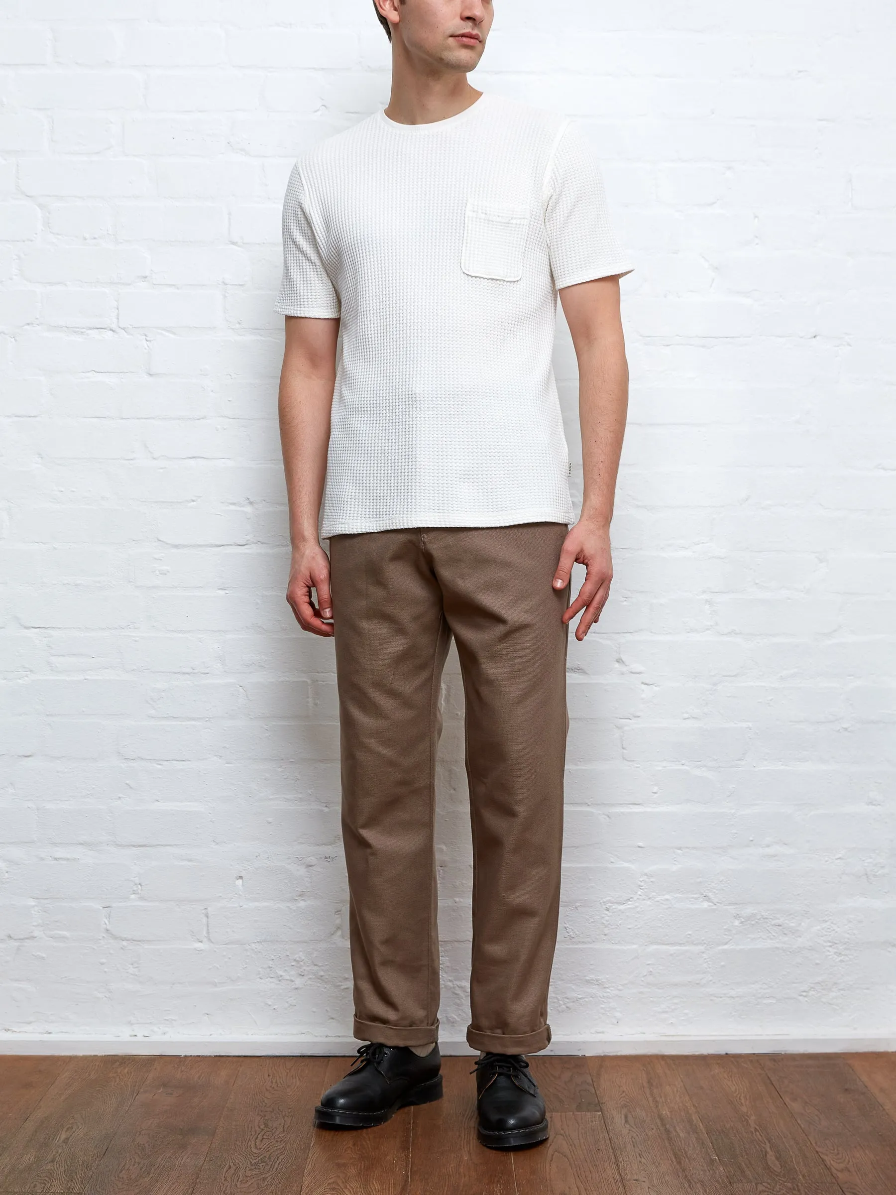 Drawstring Trousers Ellbridge Taupe sold by Oliver Spencer product image thumbnail 2
