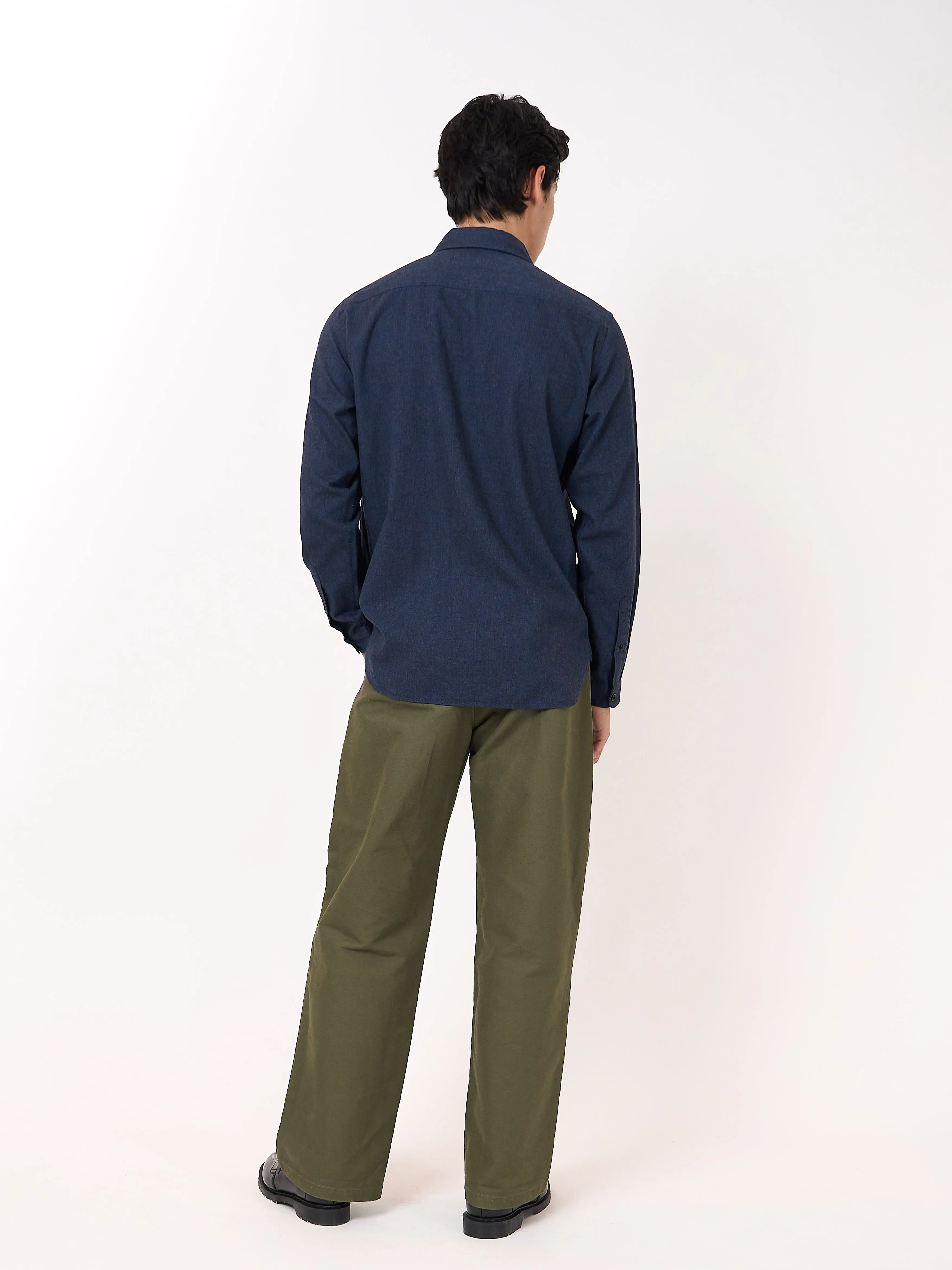 New York Special Shirt Wyatt Navy sold by Oliver Spencer product image thumbnail 3