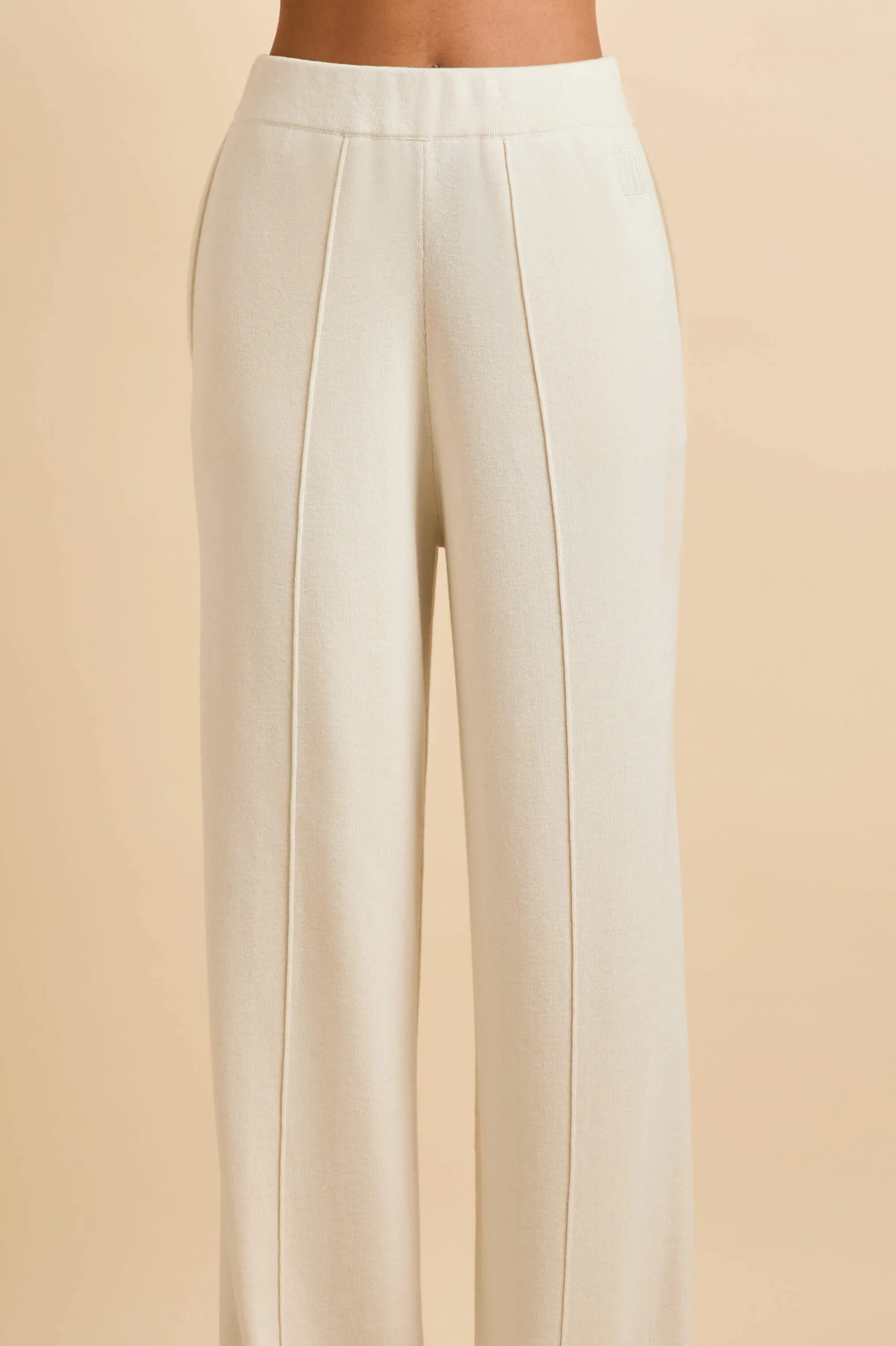 Dree Alaska Ivory Knitwear in Silk-Cashmere sold by Olivia von Halle product image thumbnail 5