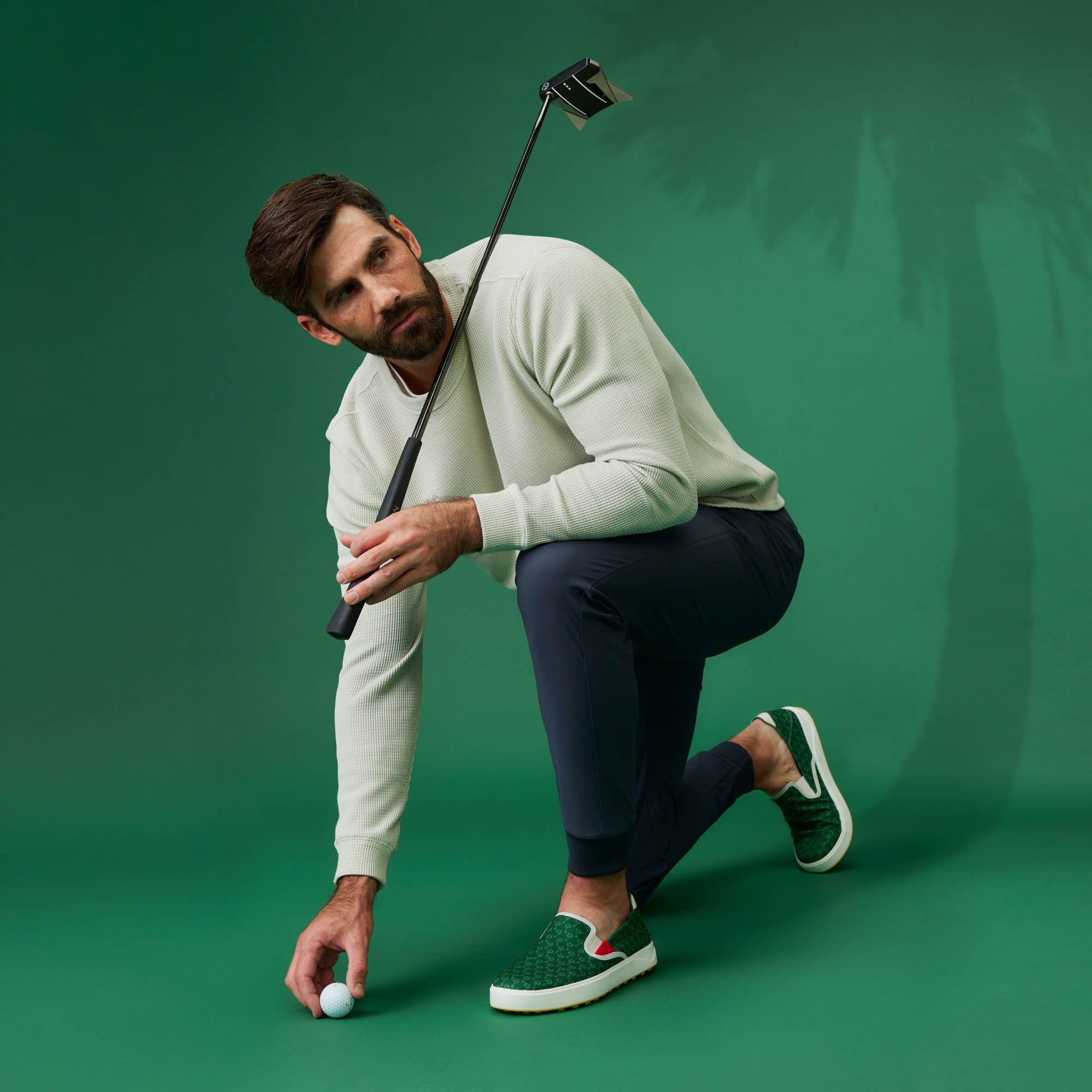 Wai‘alae Slip On - Palm / Bright White sold by OluKai product image thumbnail 4