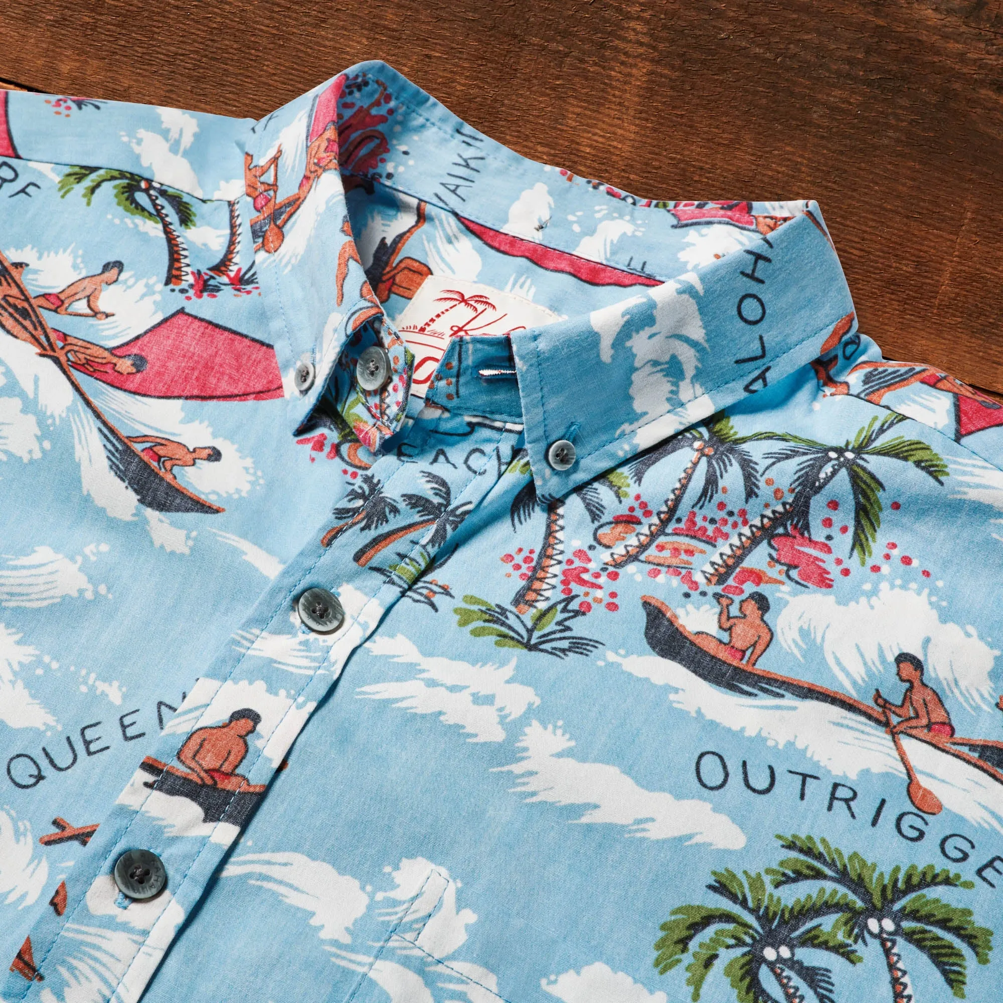 Aloha Shirt - Blue sold by OluKai product image thumbnail 2
