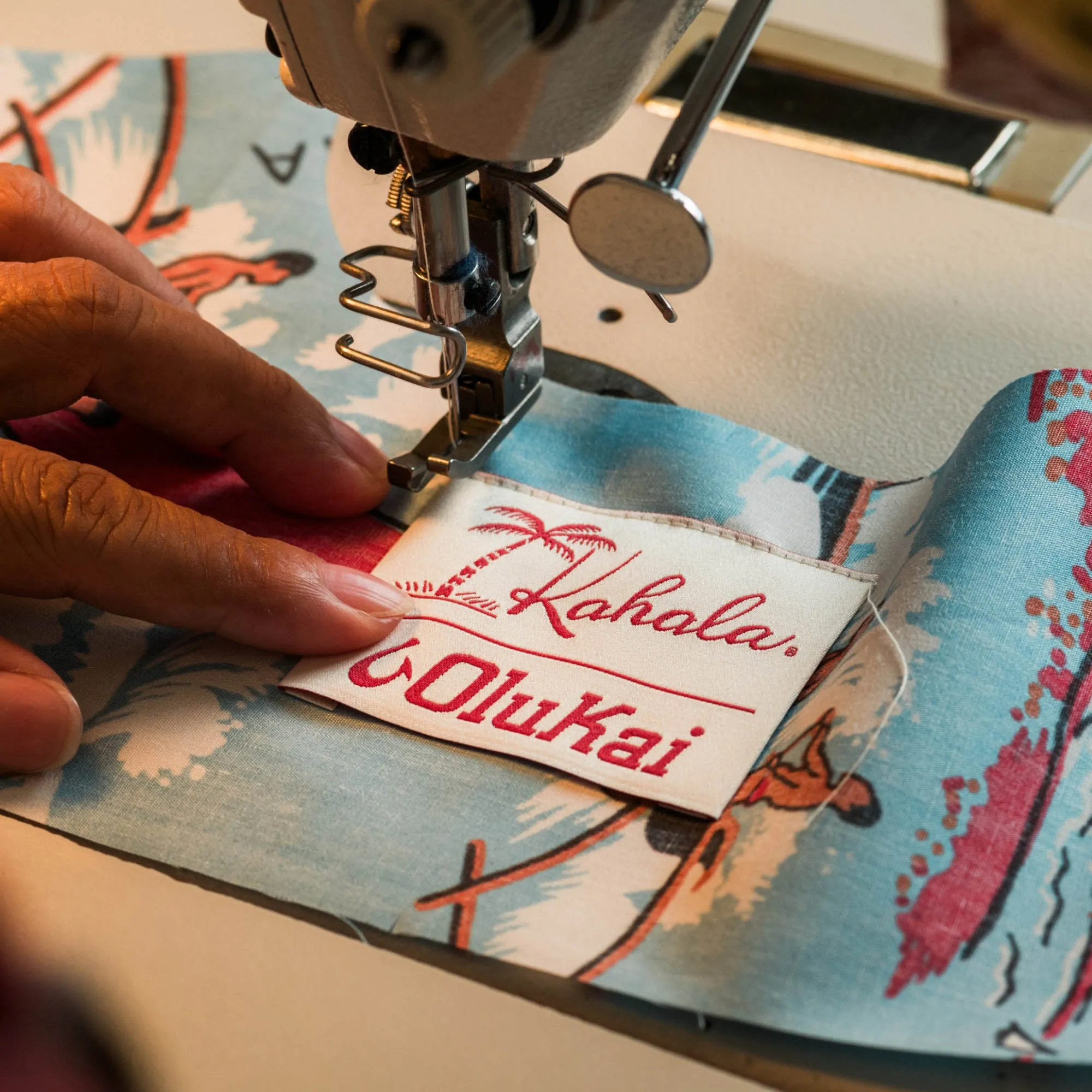 Aloha Shirt - Blue sold by OluKai product image thumbnail 4