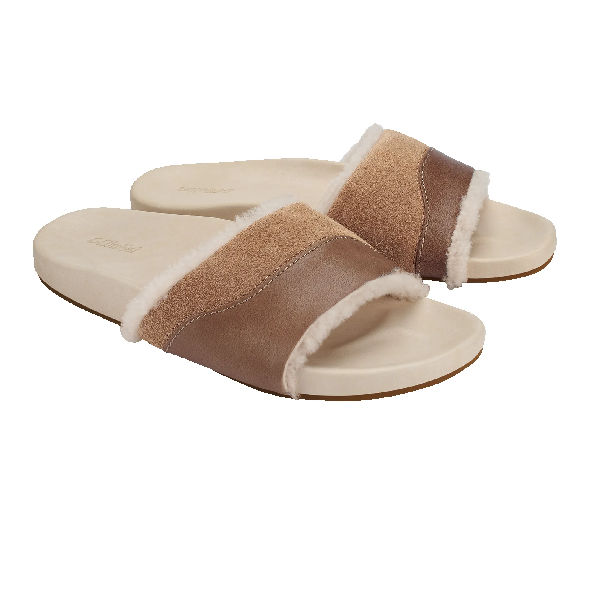 Hō‘ala Slide - Tan / Puka sold by OluKai product image thumbnail 5