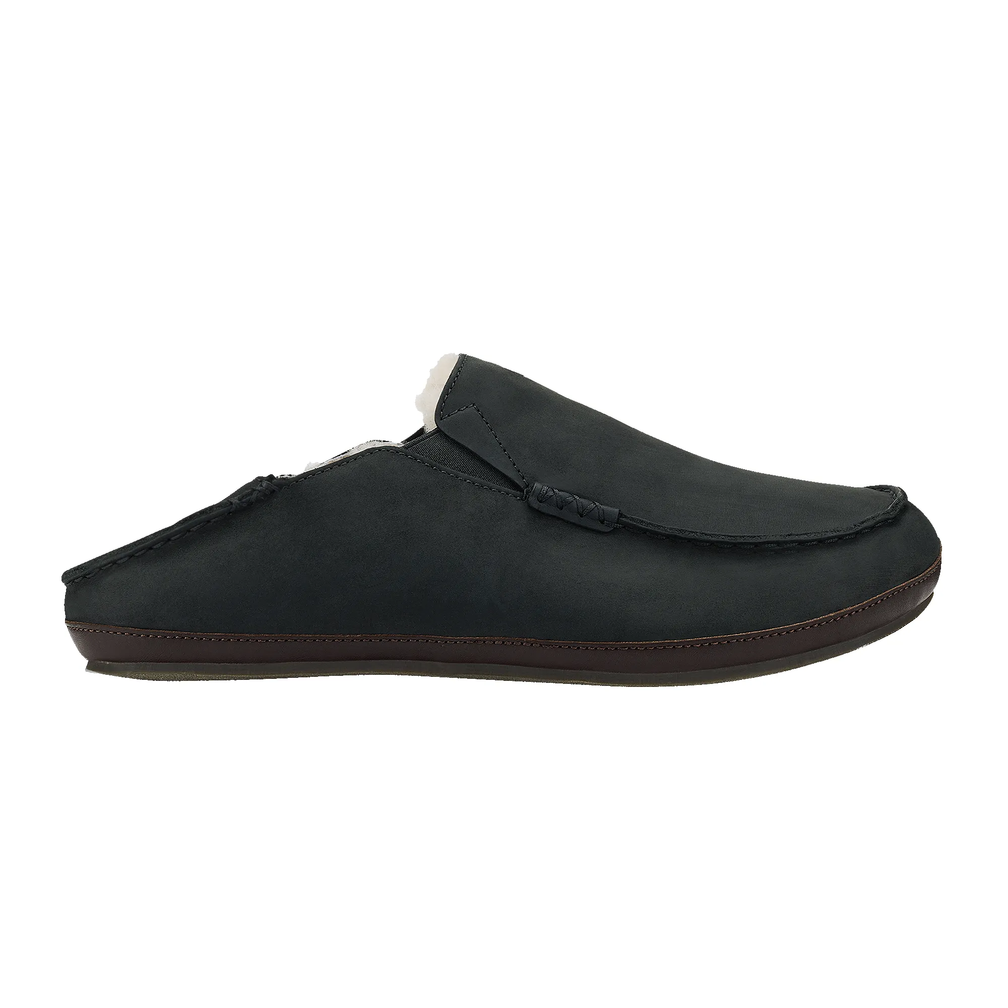 Moloā Slipper - Black / Dk Java sold by OluKai product image thumbnail 4