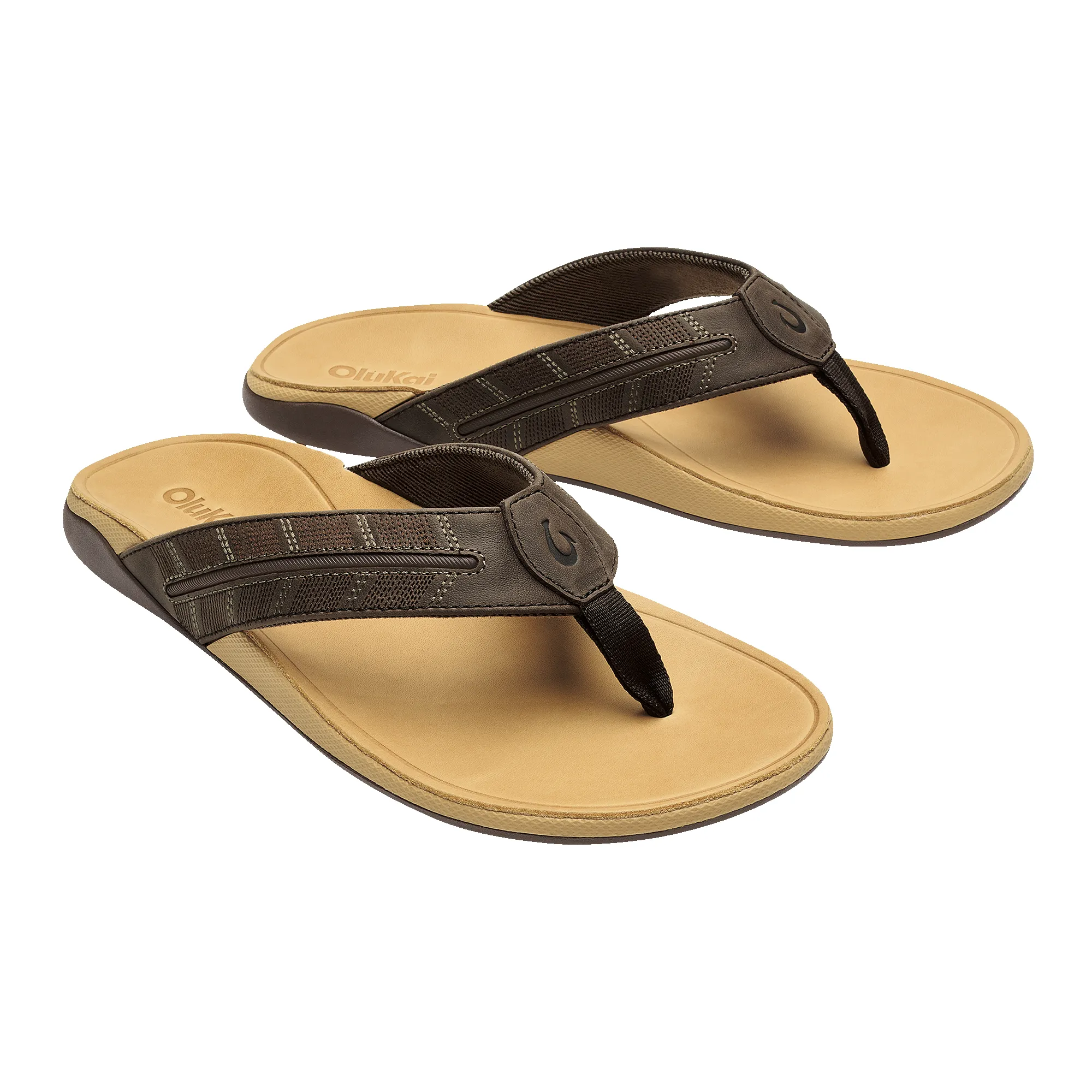 Tuahine Palm - Dk Java / Golden Sand sold by OluKai product image thumbnail 5