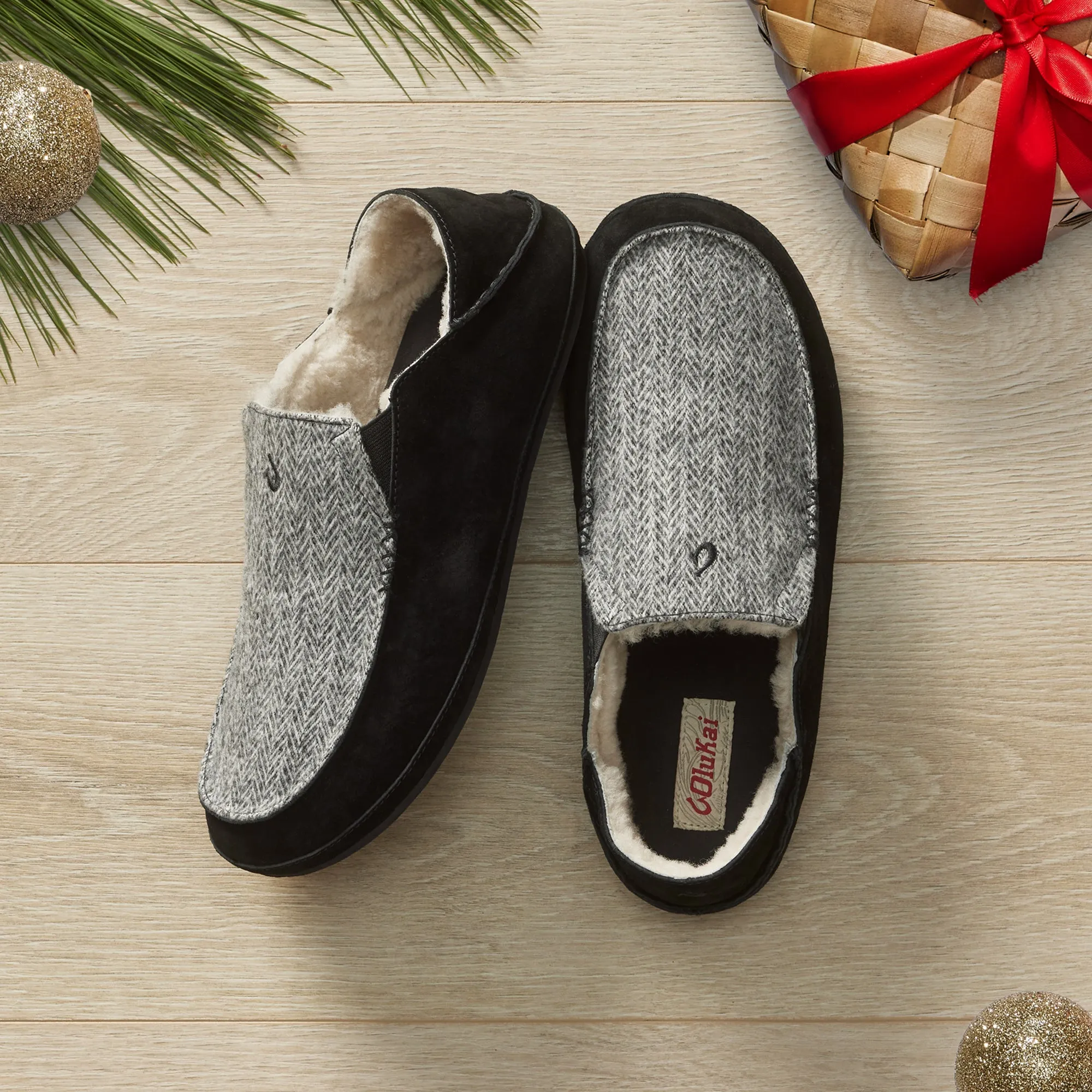 Moloā Slipper - Kapa Stripe / Black sold by OluKai product image thumbnail 4