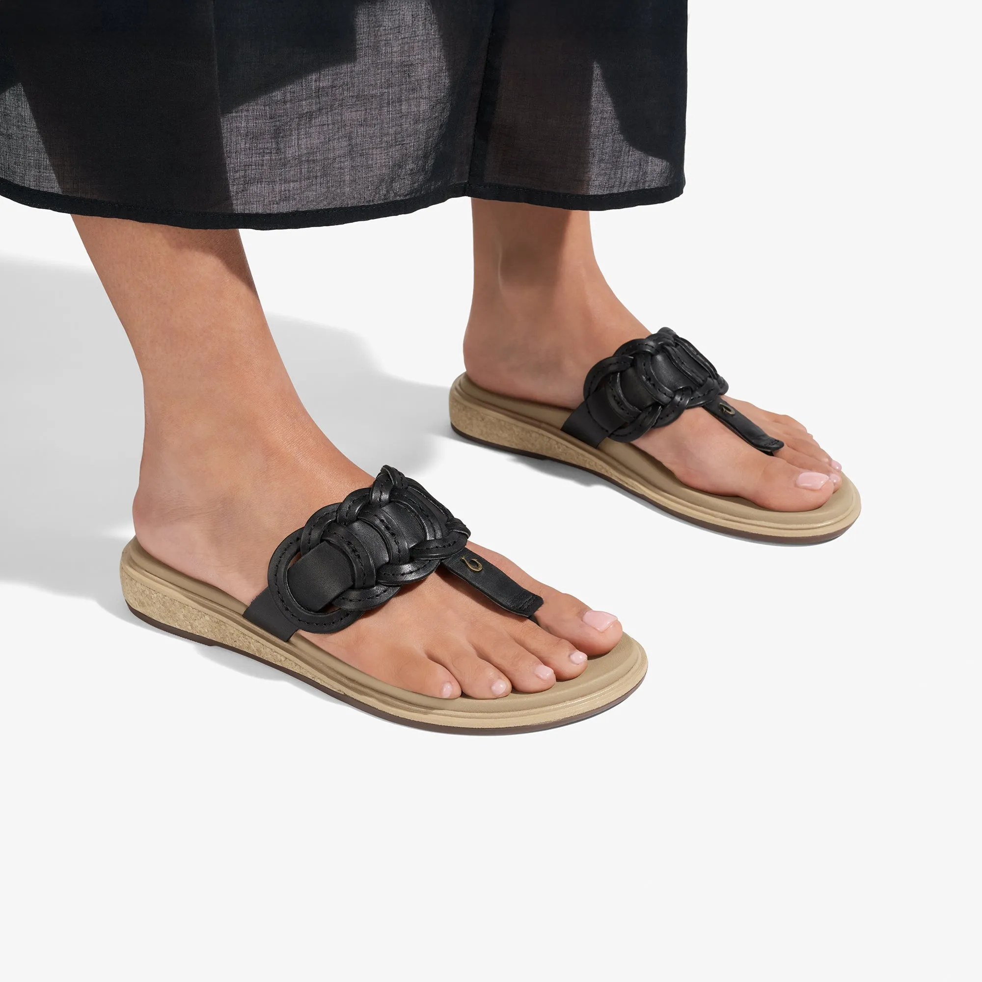 Kanani Vario - Black / Warm Sand sold by OluKai product image thumbnail 2